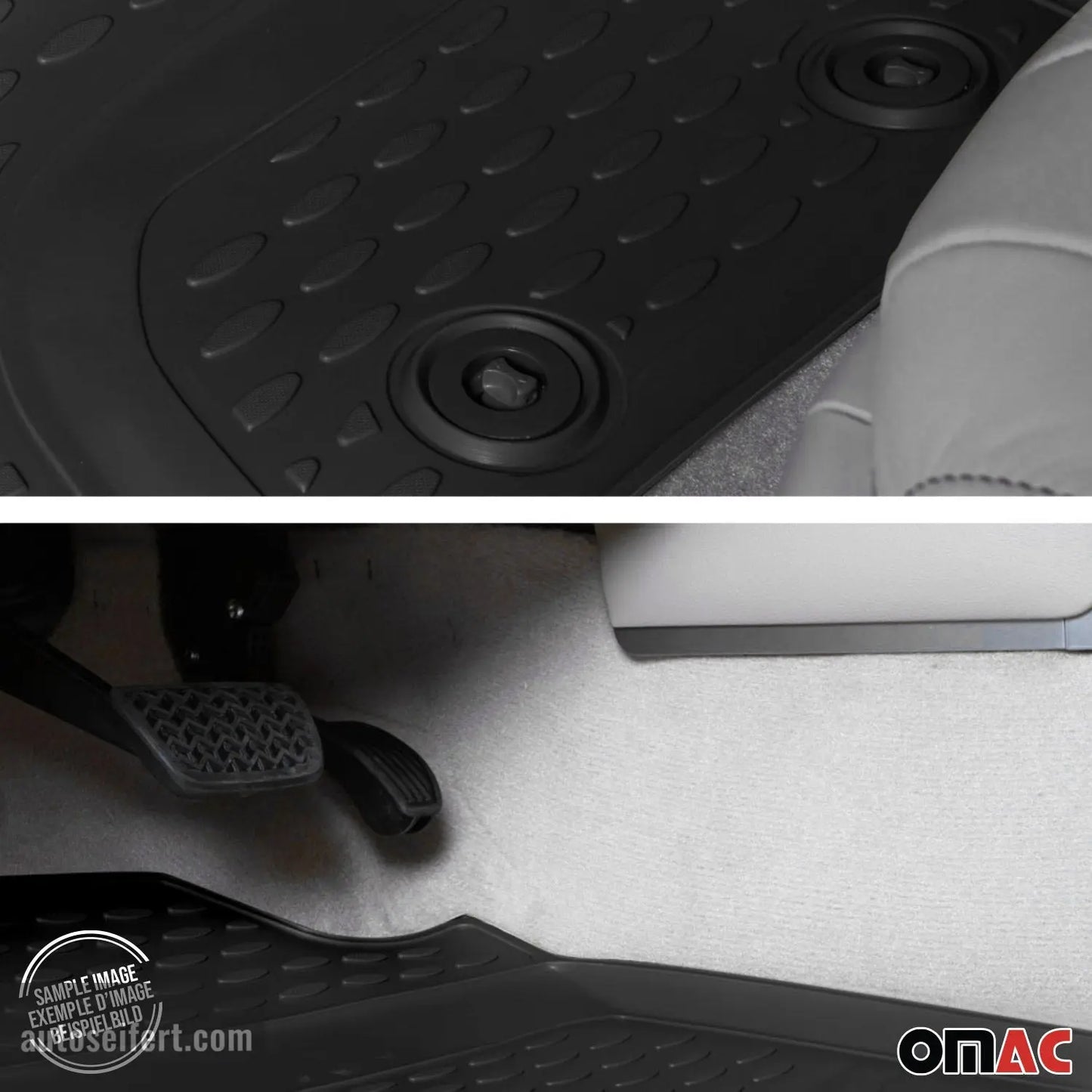 2005-2011 Honda Civic Fußmatten TPE Schwarz 4 tlg OMAC DE