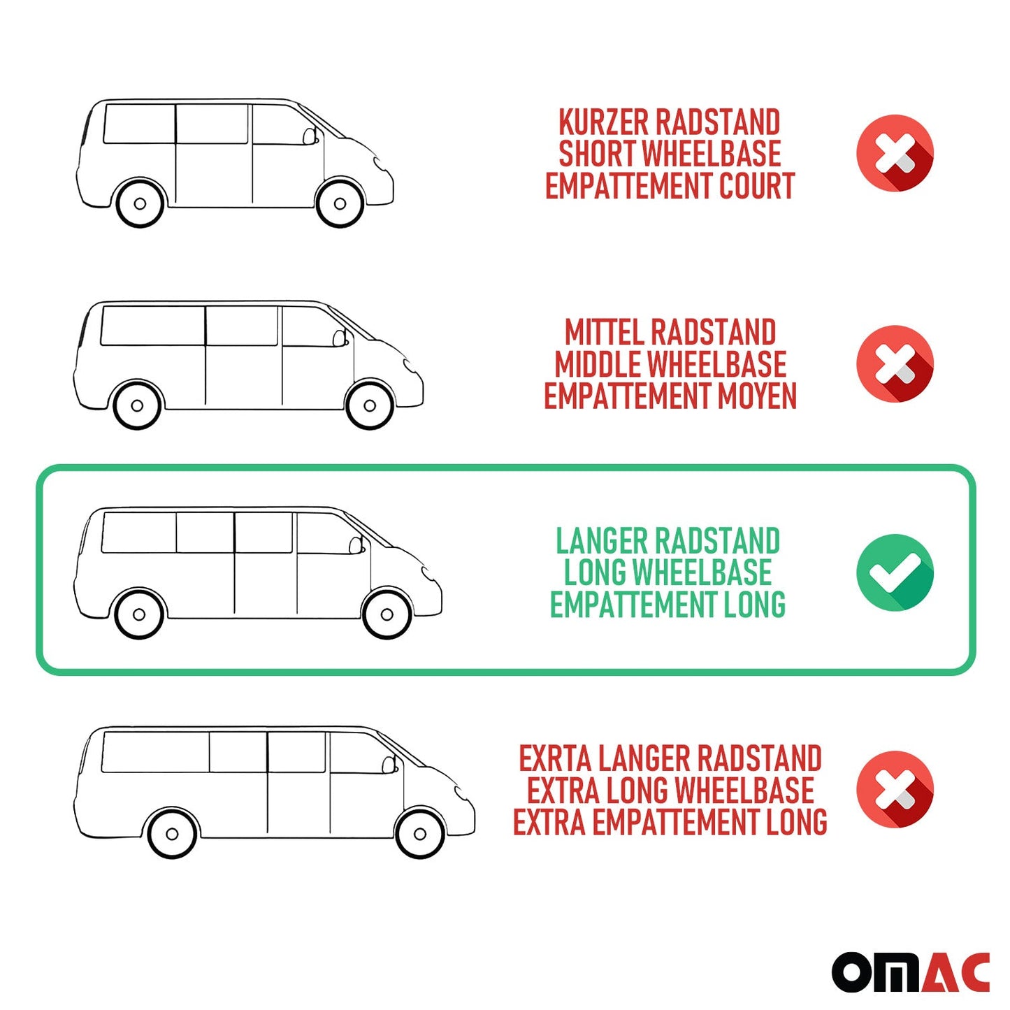 Trittbretter Seitenschweller für Ford Transit 2014-2025 L3 Aluminium Schwarz 2x