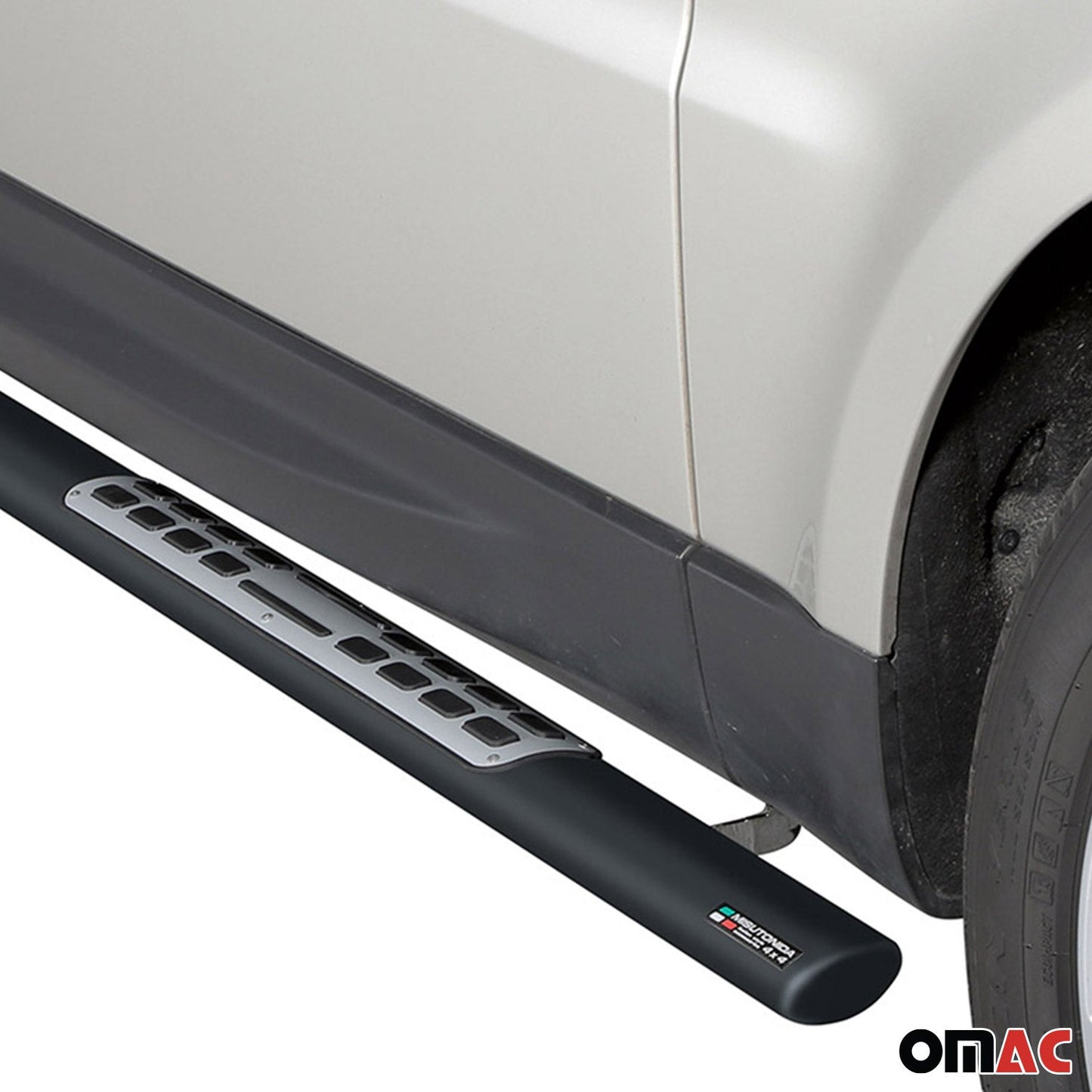 Stahl Seitenschweller Schwellerrohre für Range Rover Sport 2014-2017 Schwarz OMAC DE