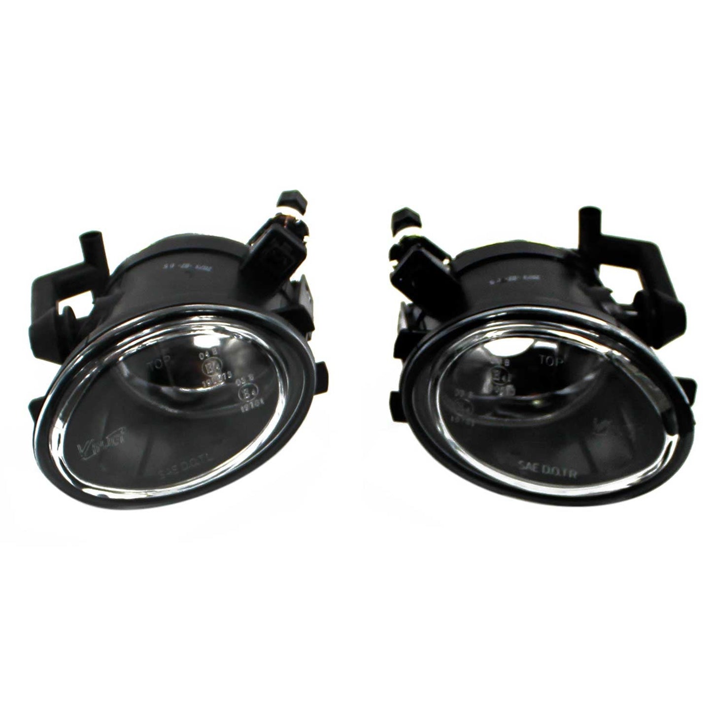 JOM Nebelscheinwerfer für BMW 3er E46/ M3 + E39/ M5 Klarglas mit Rahmen OMAC DE