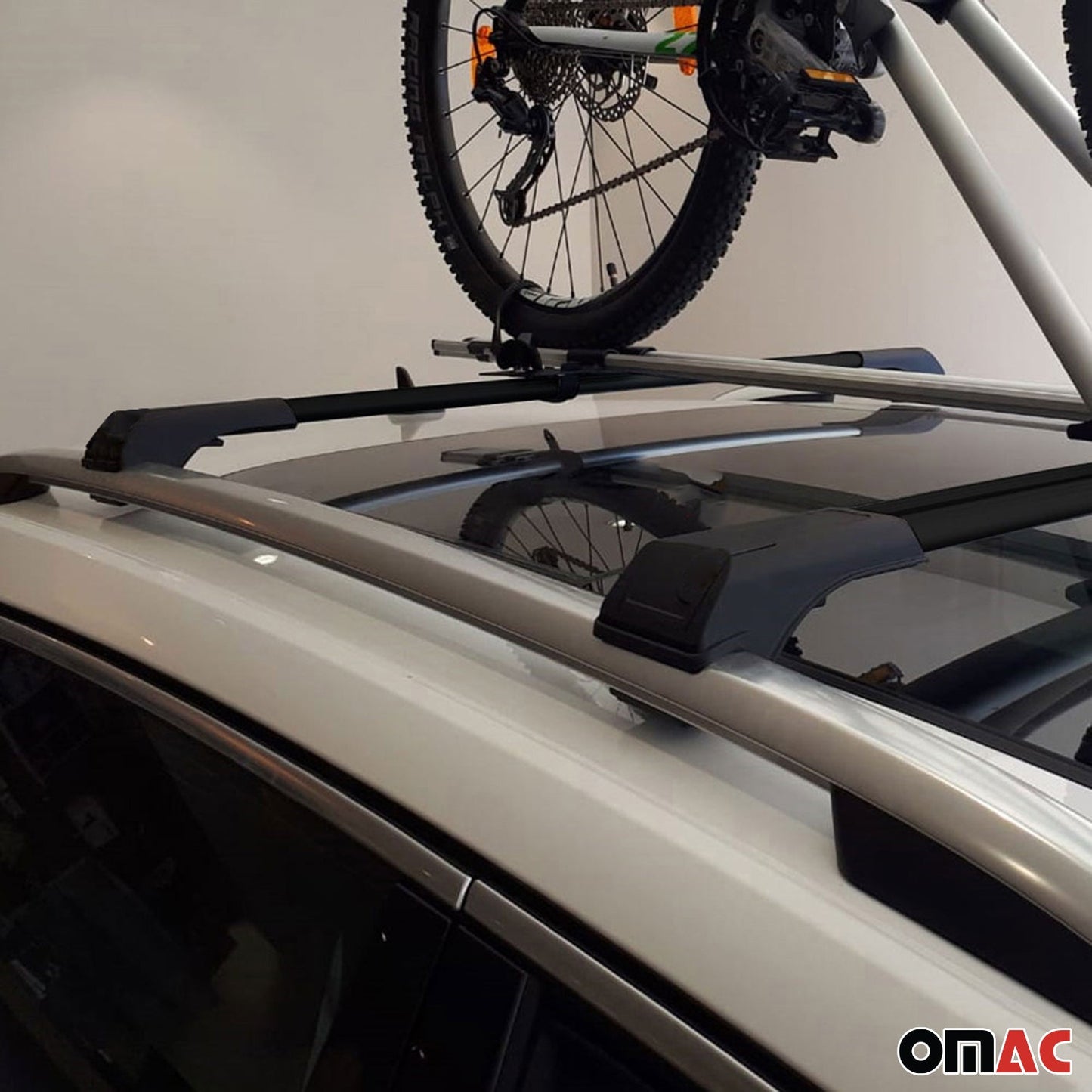 1998-2006 Land Rover Freelander L314 Dachträger Grundträger Aluminium Schwarz 2x