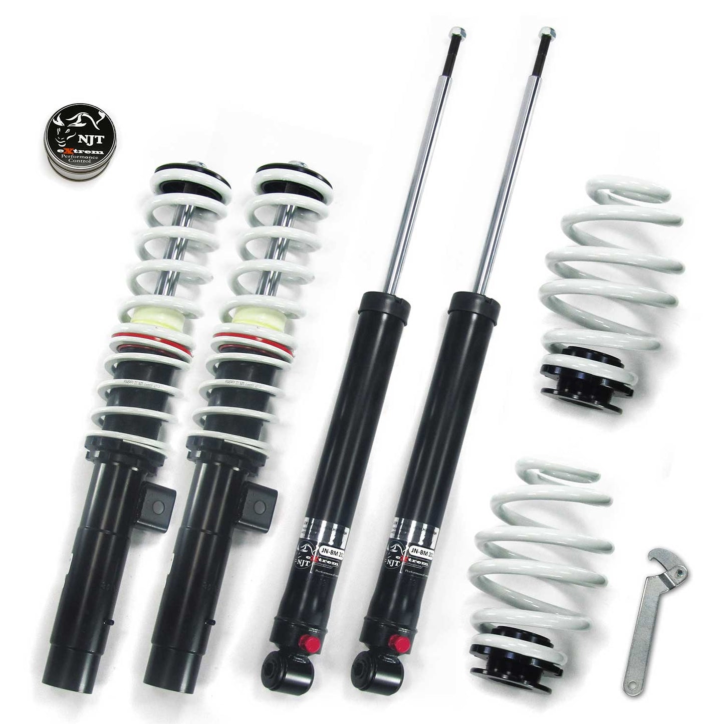 NJT eXtrem Gewindefahrwerk für BMW 3er E46 4+6 Zylinder incl. Touring 1998-2005 OMAC DE