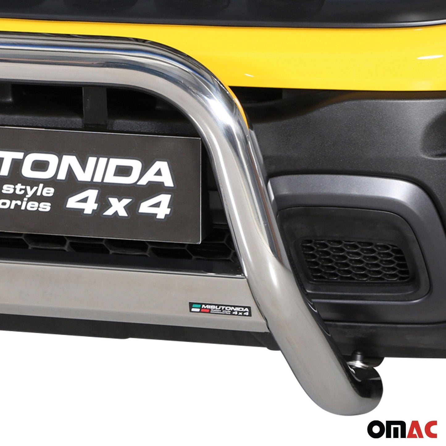 Frontbügel Frontschutzbügel für Jeep Renegade Trailhawk 2014-2024 Silber ø63mm OMAC DE