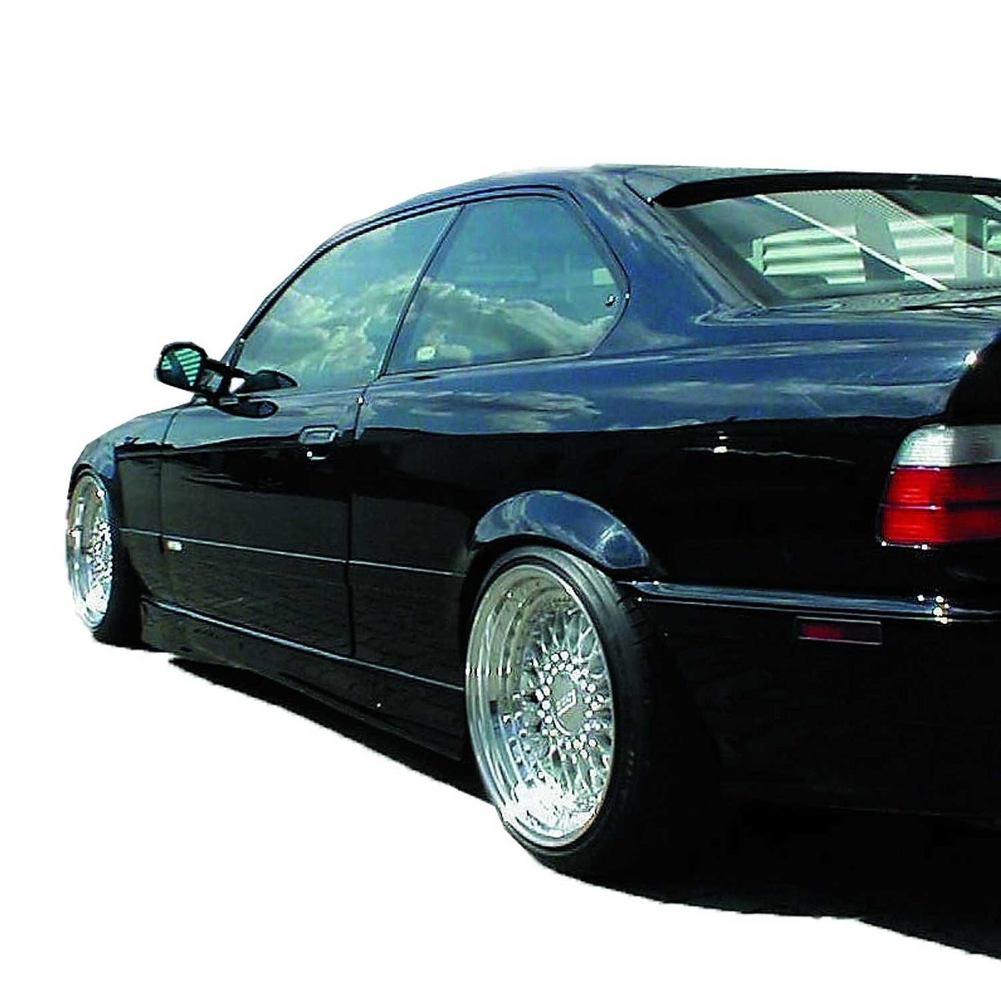 JOM Seitenschweller Schweller für BMW 3er E36 1994-1999 schwarz 2tlg OMAC DE