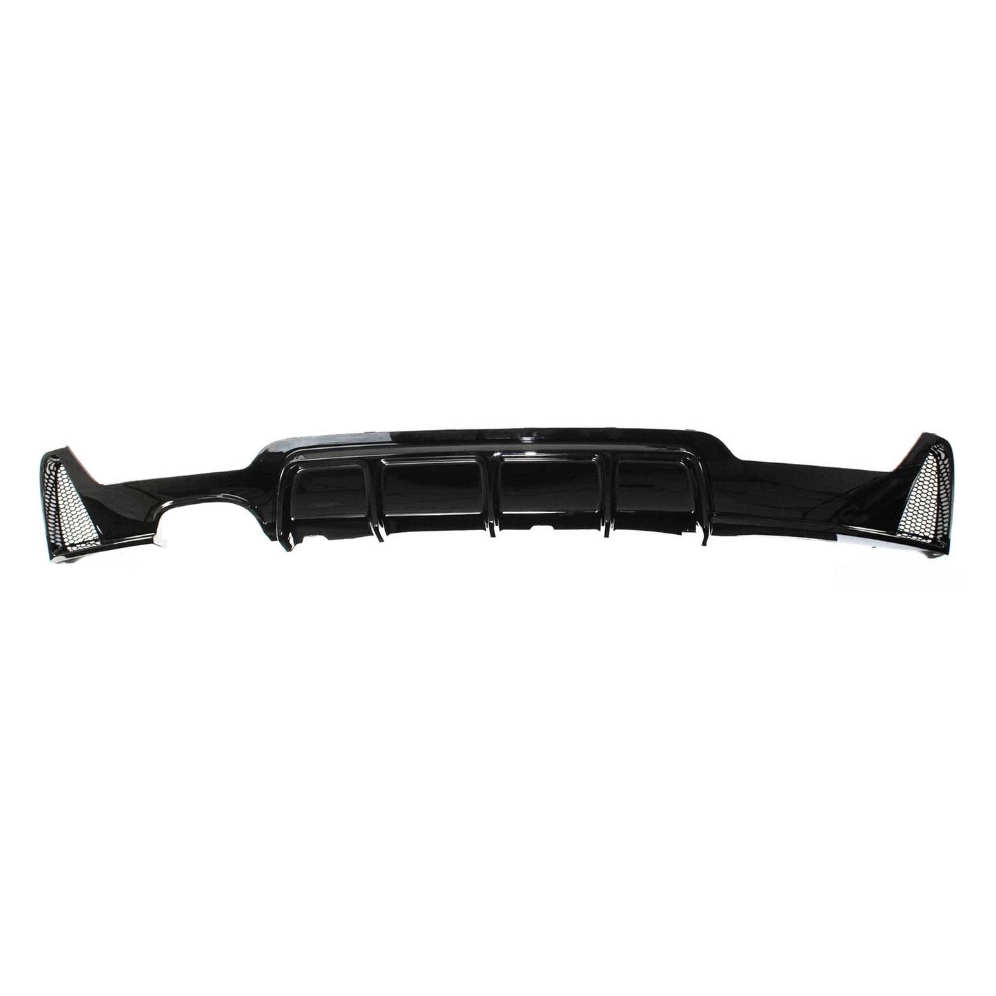 JOM Heckdiffusor Spoilerlippe für BMW 4er F32 F36 Bj 2013-2020 schwarz glänzend OMAC DE