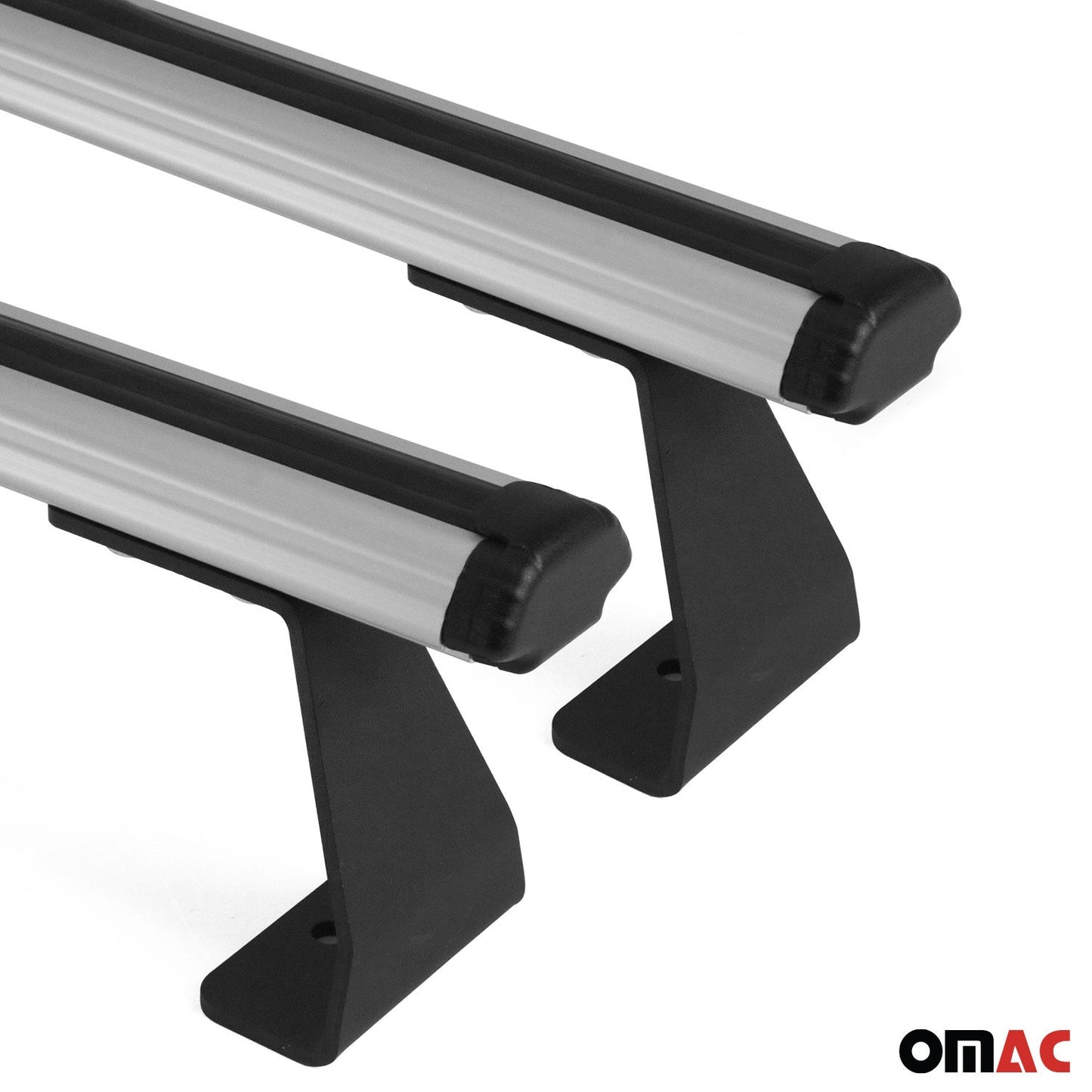 Dachträger Grundtäger für Citroen Berlingo 2018-2025 75kg Aluminium Silber 2tlg OMAC DE