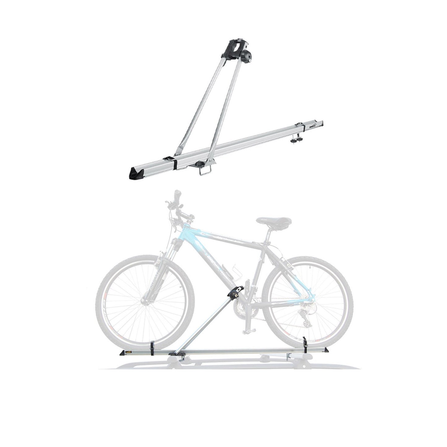 Fahrradträger Dachfahrradträger bis 15kg Fahrradhalter Aluminium Fahrräder OMAC DE