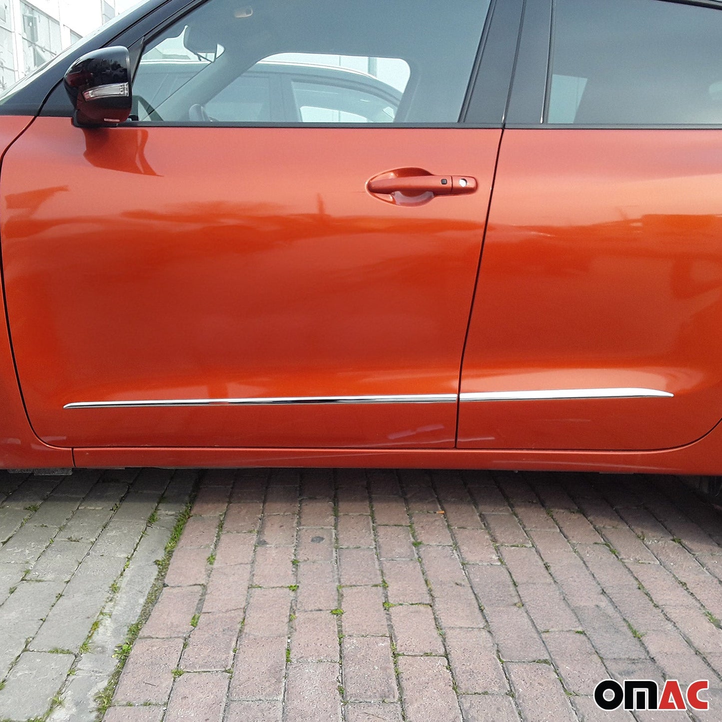 Seitentürleiste Türleisten Türschutzleiste für Opel Frontera OV24 2024-2025 4x OMAC DE