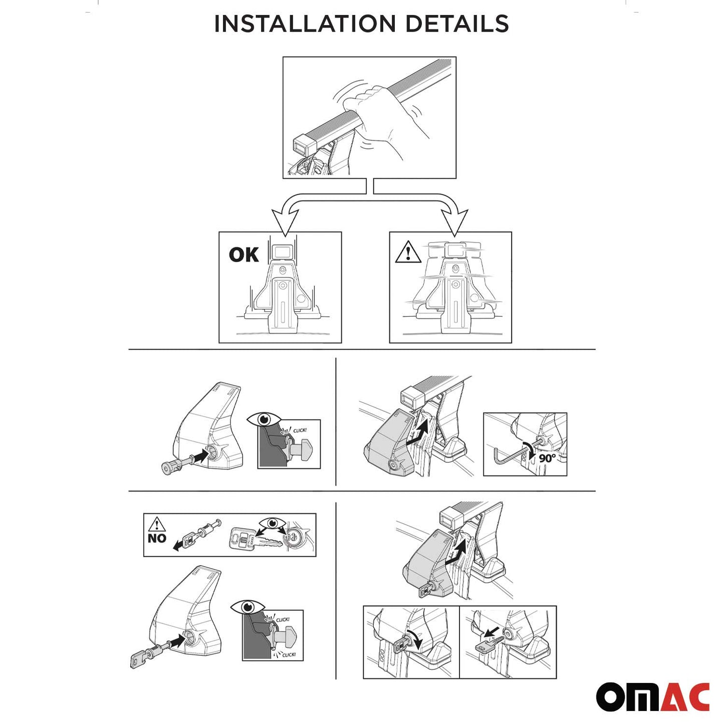 Menabo Dachträger Grundträger für Nissan Qashqai III J12 2021- Stahl Schwarz 2x OMAC DE