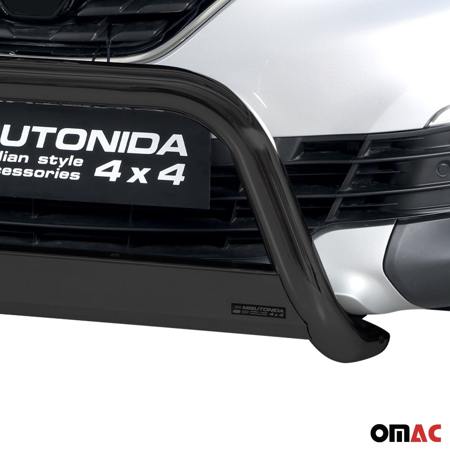 Frontbügel Frontschutzbügel für Renault Captur 2017-2019 Schwarz ø63mm Stahl OMAC DE