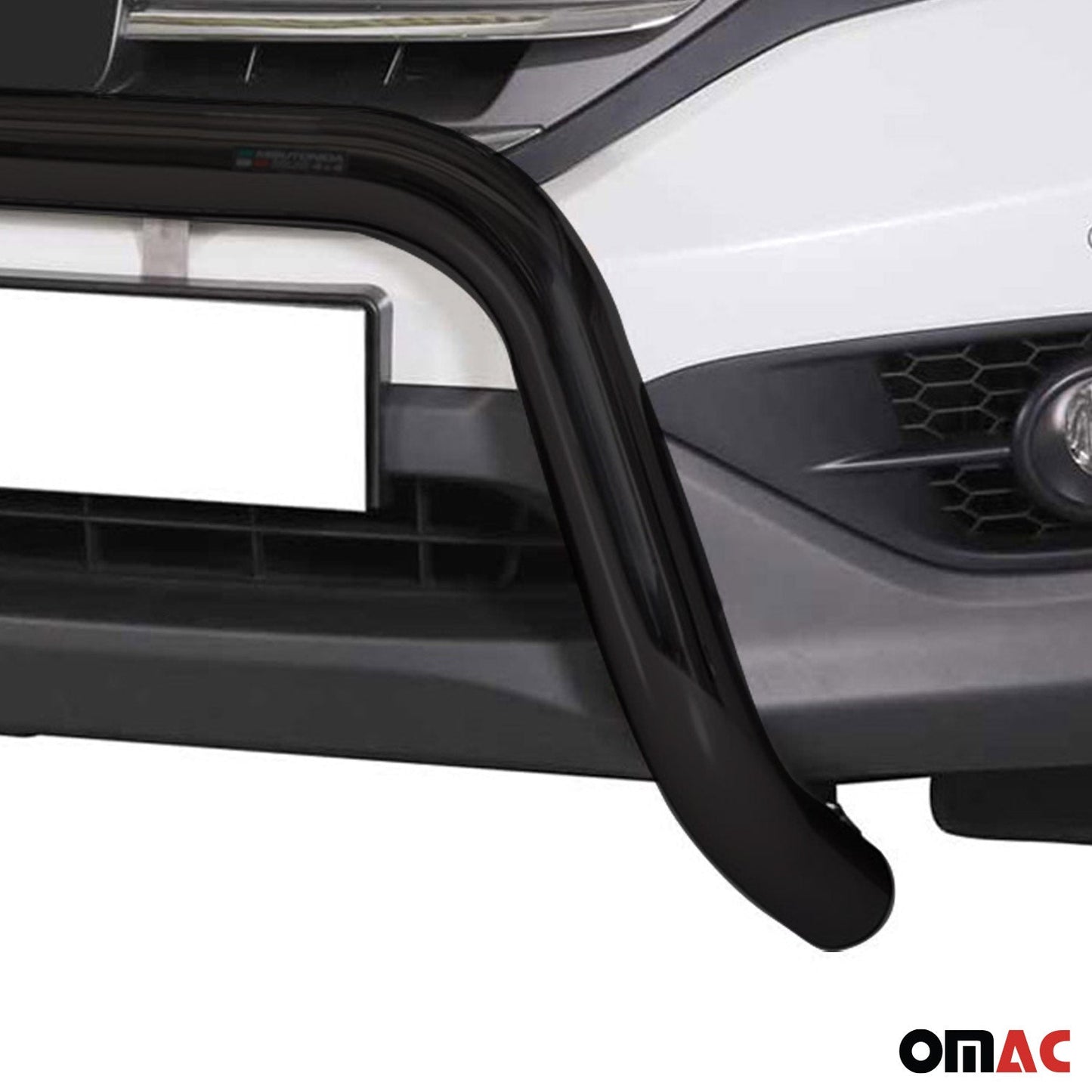 Frontbügel Frontschutzbügel für Honda CR-V 2012-2015 ø76mm Stahl Schwarz Schutz OMAC DE