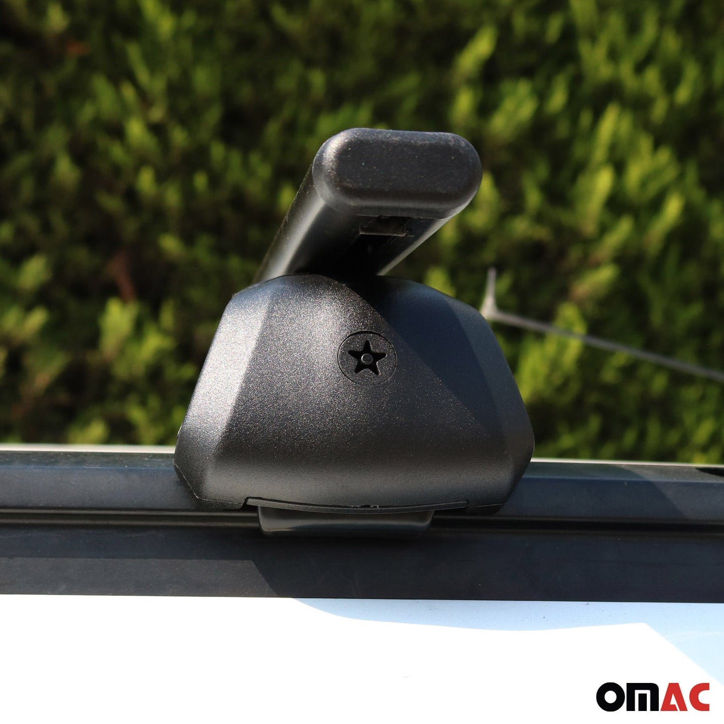 Dachträger Grundtäger für Mitsubishi ASX 2010-2023 75kg Metall Schwarz 2 tlg OMAC DE