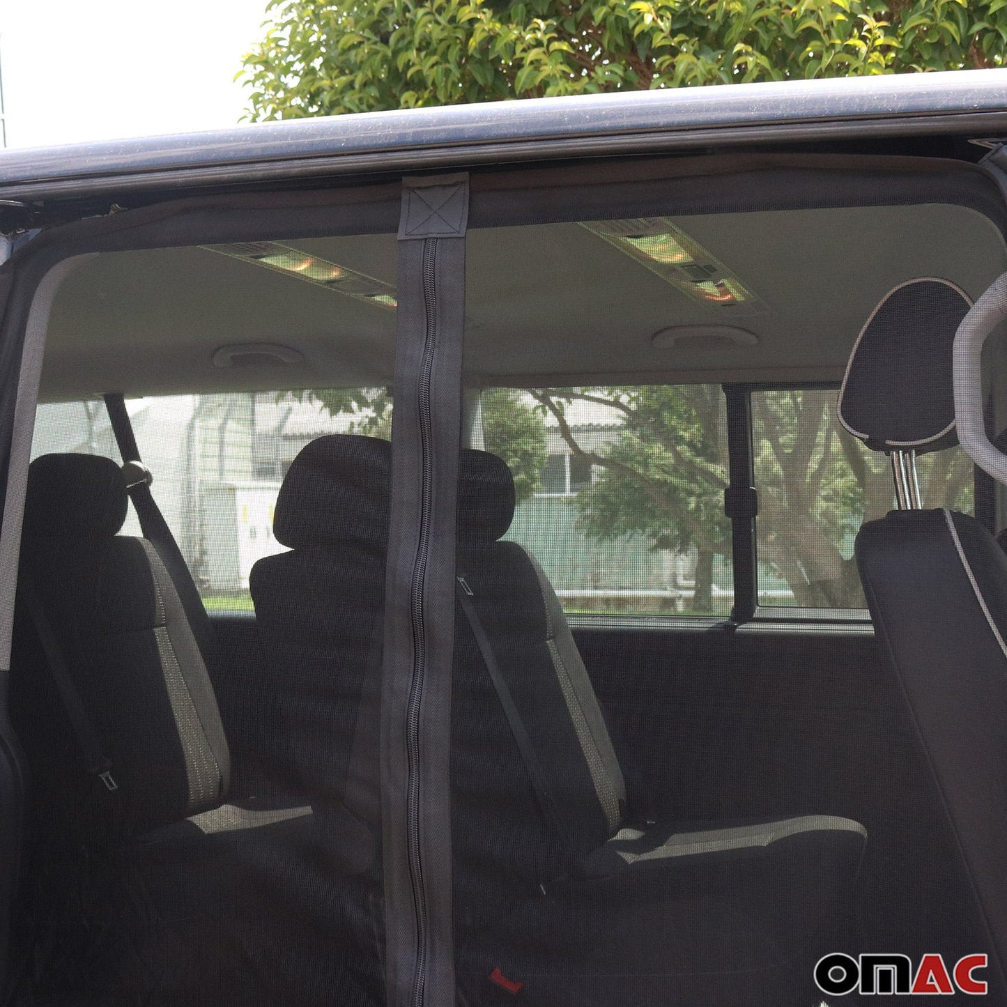 Moskitonetz Magnetisch Insektenschutz für VW Multivan T6 2015-2025 Schwarz 1tlg OMAC DE
