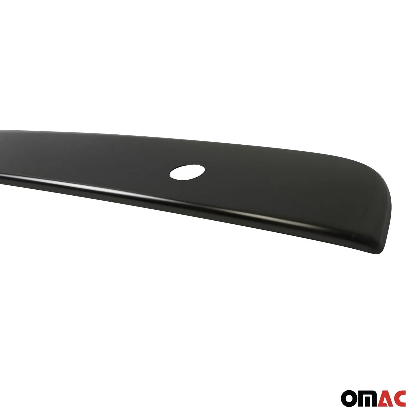 Heckleiste Kofferraumleiste für VW T5 2003-2015 Doppeltür Dark Chrom Edelstahl OMAC DE