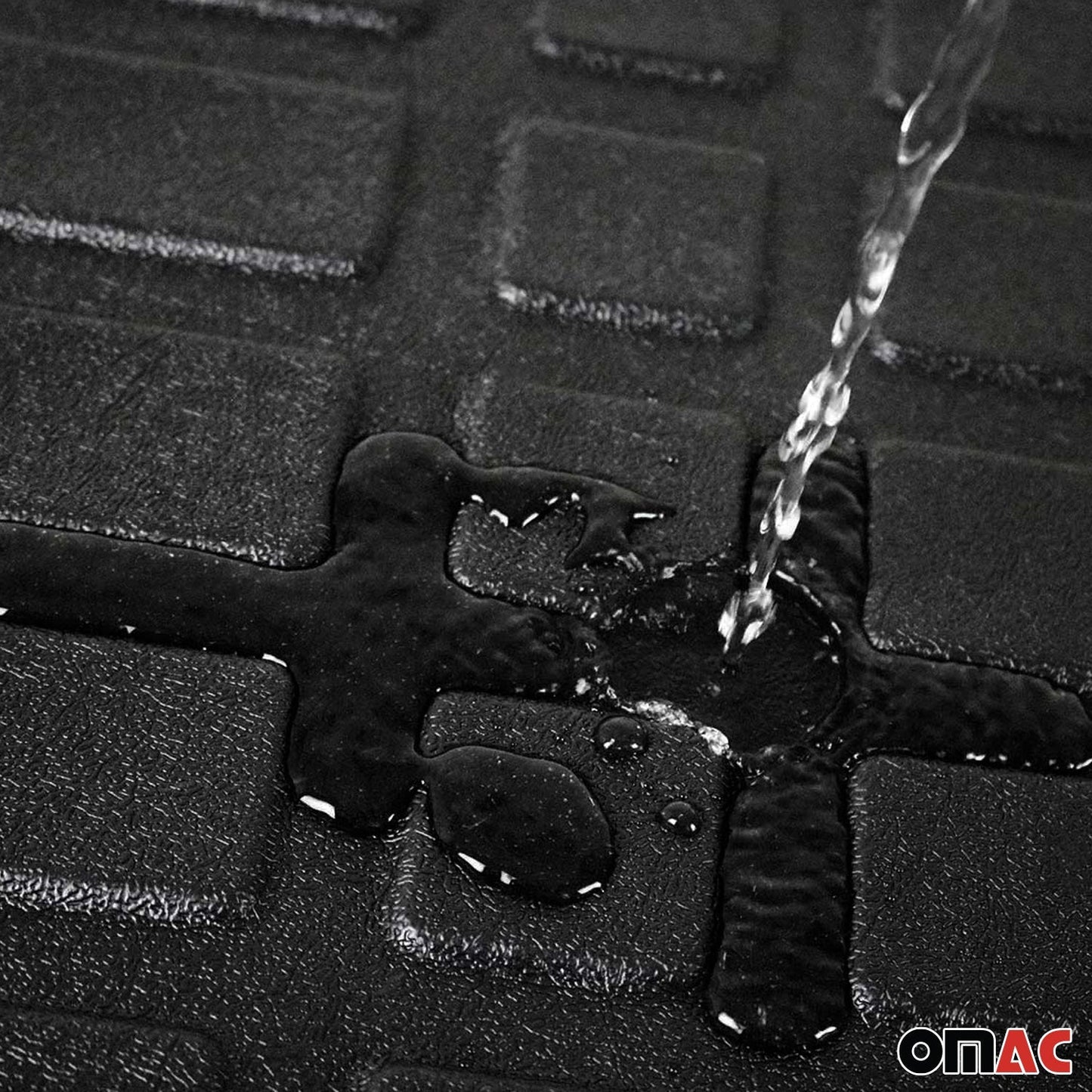 Kofferraumwanne Laderaumwanne für Honda Jazz 2015-2021 Gummi TPE Schwarz OMAC DE