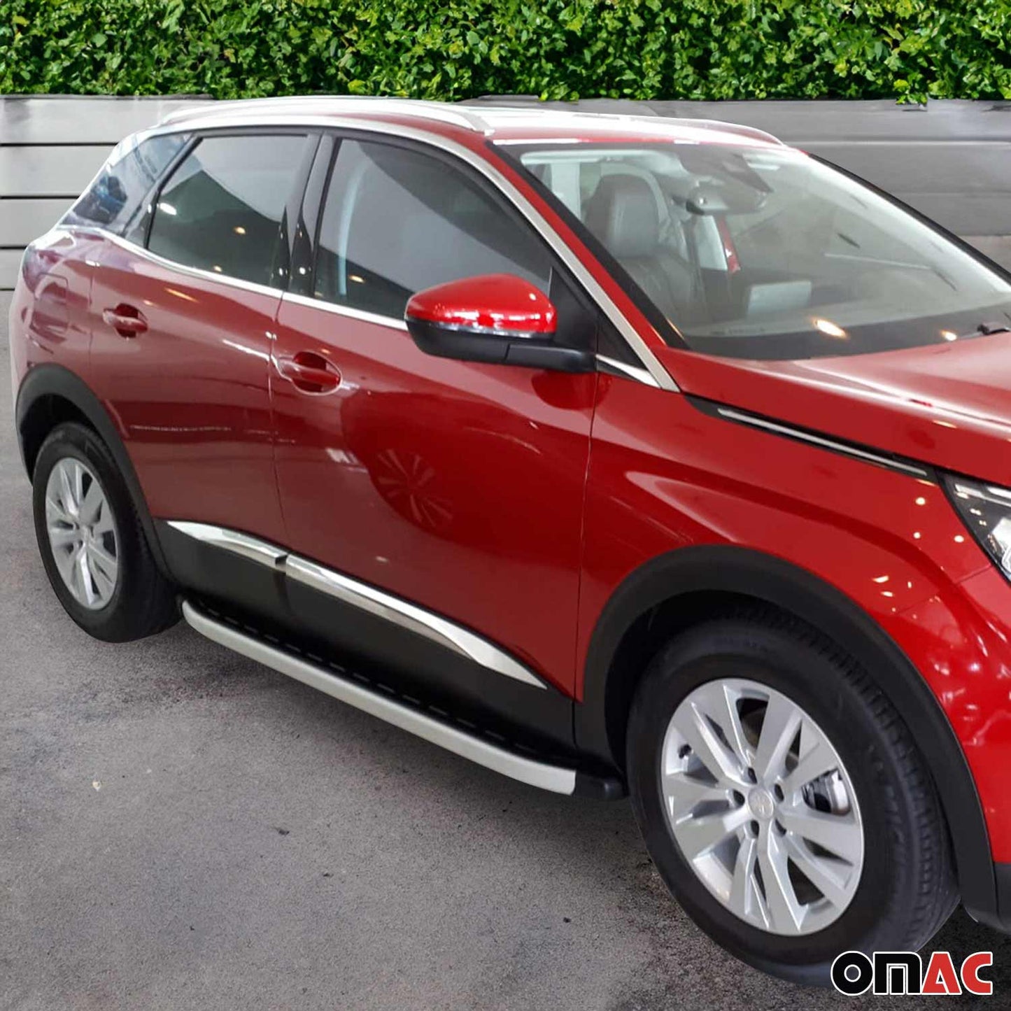 Seitentürleiste Türschutzleiste für Peugeot 3008 Active P84 2016-2025 Chrom 4x OMAC DE