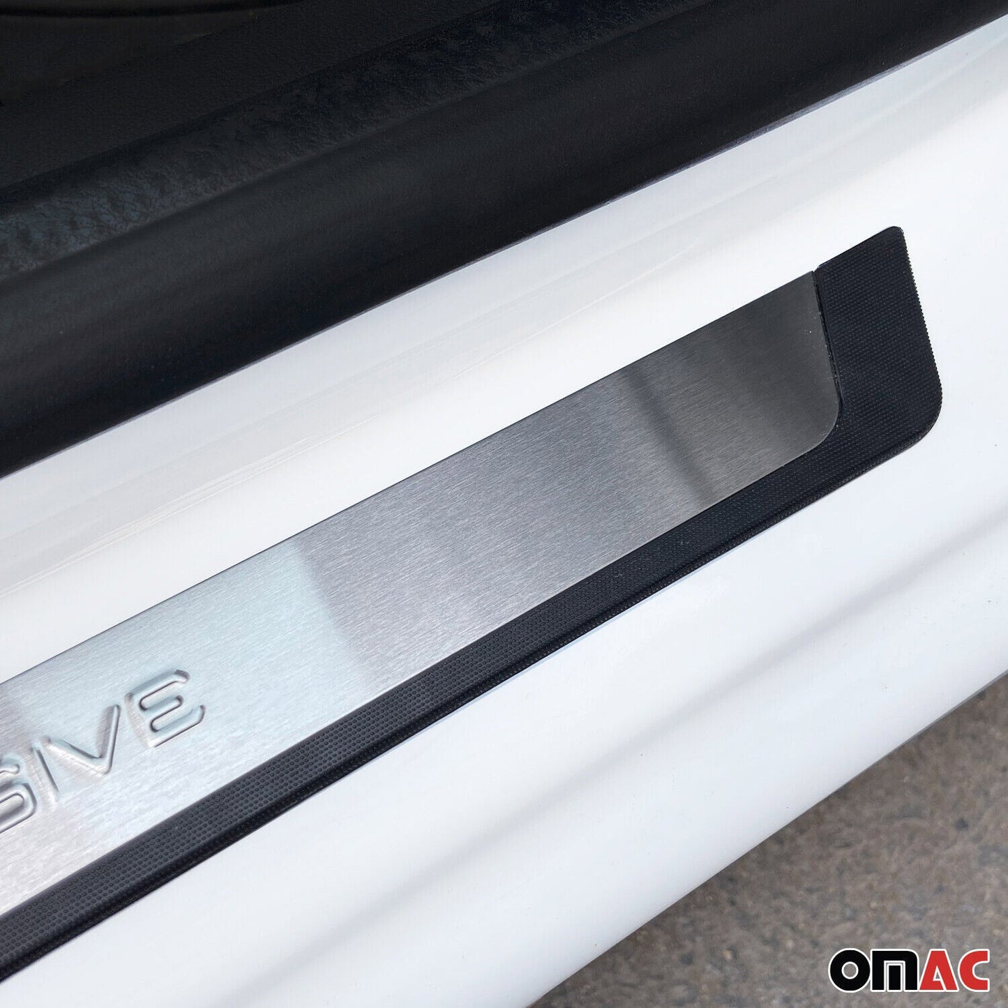 Flexill Chrom Einstiegsleisten für BYD Seal U /MG HS PHEV 2023-2025 Gebürstet 2x OMAC DE