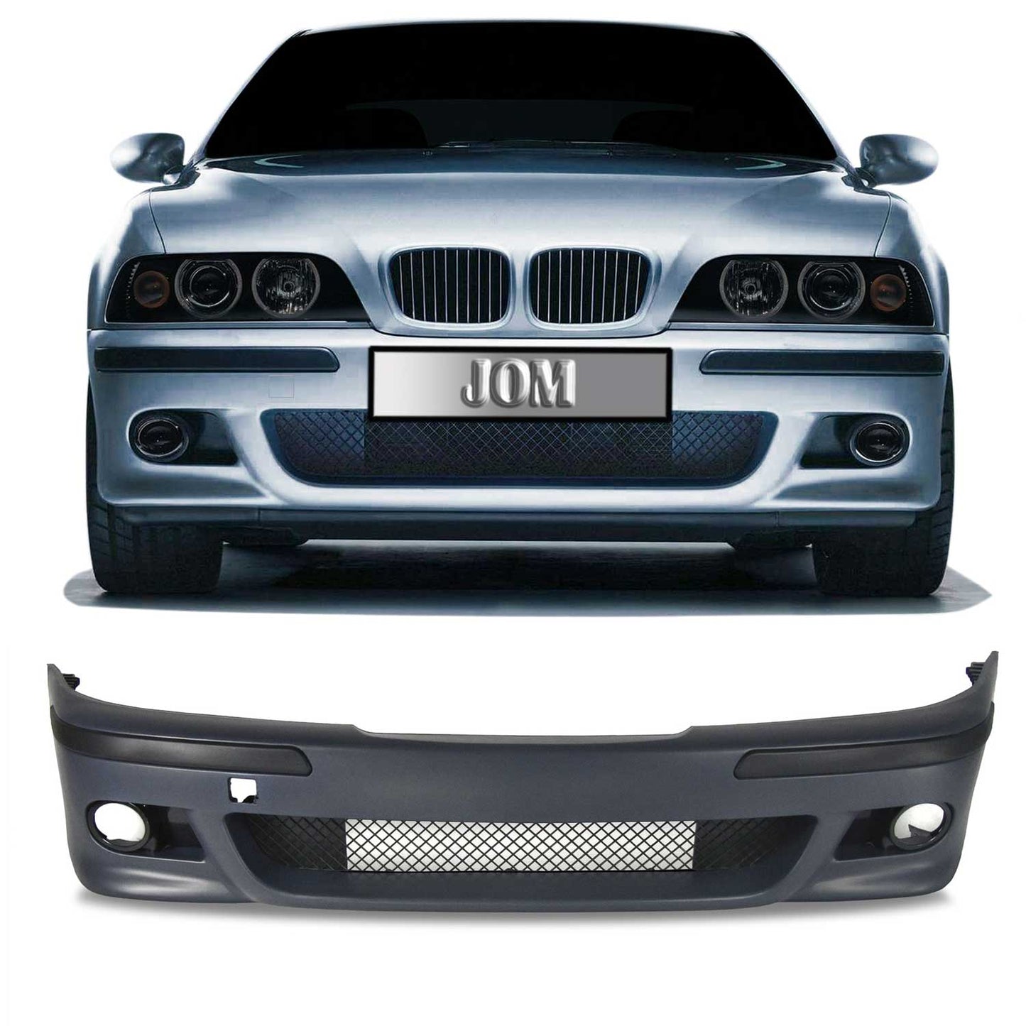 JOM Frontstoßstange für BMW 5er E39 1995-2003 Grau OMAC DE