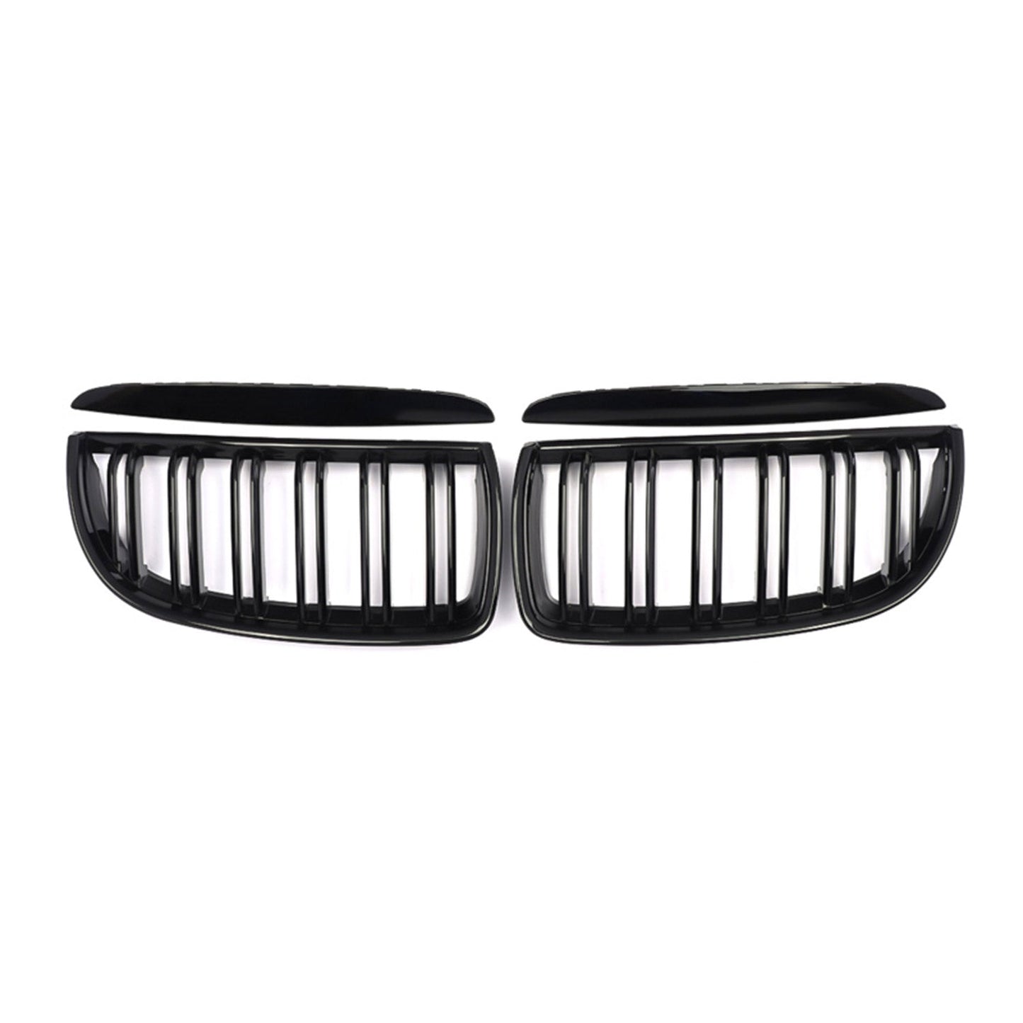 2004-2008 BMW 3er E90 Limo M3 Nieren Grill Kühlergrill Schwarz Glanz