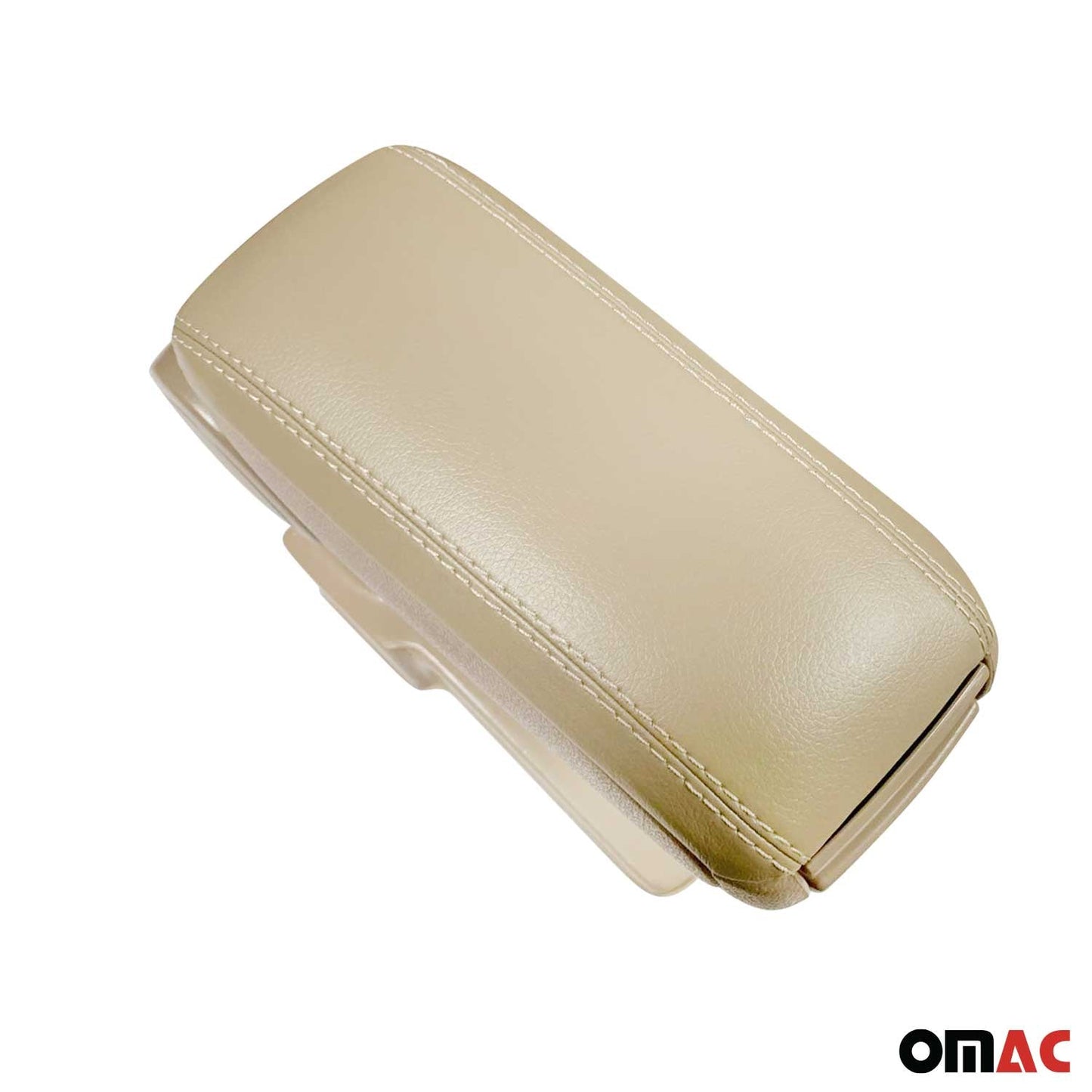 Mittelarmlehne Armlehne Mittelkonsole für VW Golf Bora 1997-2006 PU-Leder Beige OMAC DE