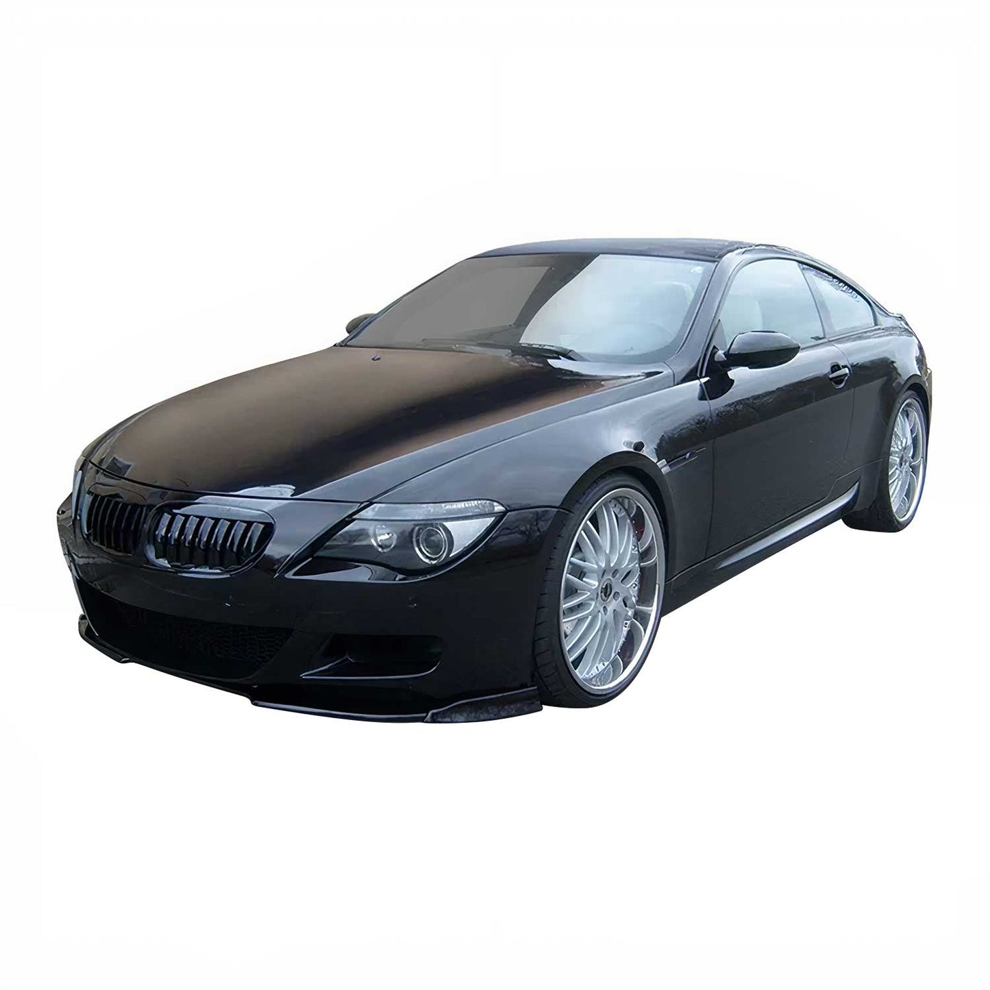 2004-2010 BMW 6er E63 Frontspoiler Vario-X PU Schwarz