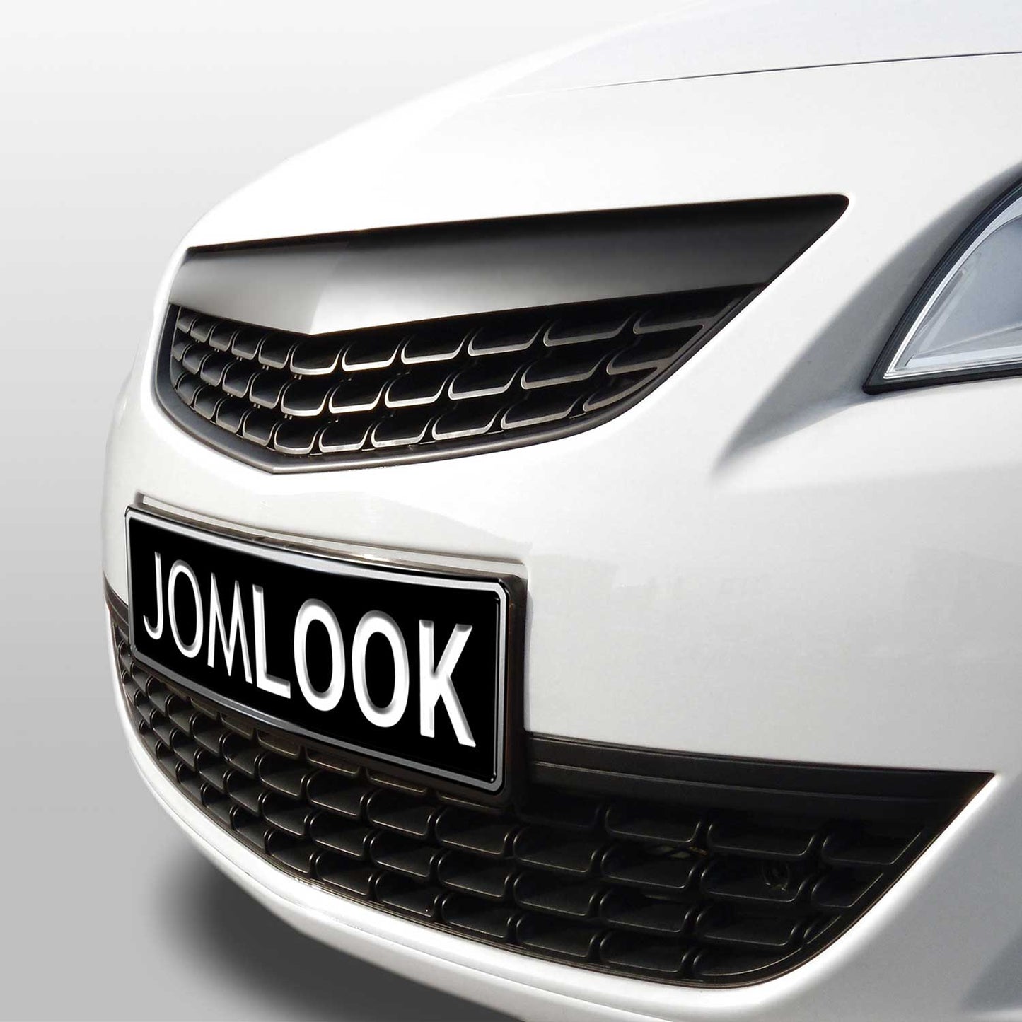 JOM Kühlergrill Kühlergitter für Opel Astra J 5Türer 2009-2012 Schwarz 1tlg OMAC DE