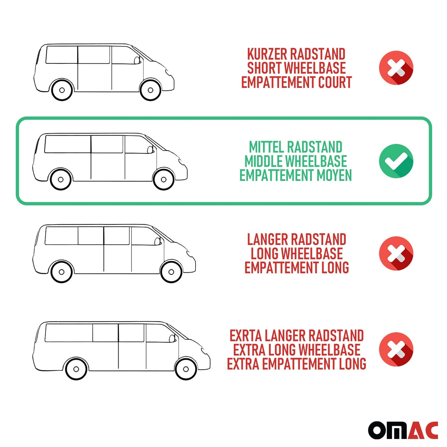 Trittbretter Seitenschweller für Toyota Proace City 2019-2025 L2 Schwarz 2x
