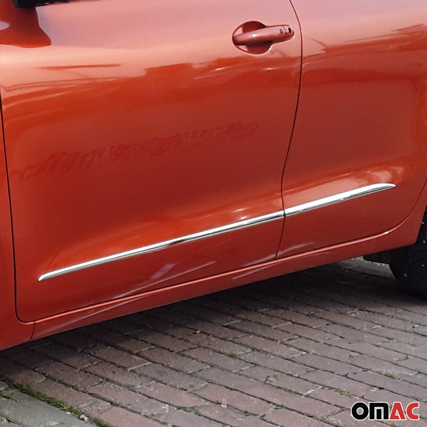 Seitentürleiste Türleisten Türschutzleiste für Opel Frontera OV24 2024-2025 4x OMAC DE