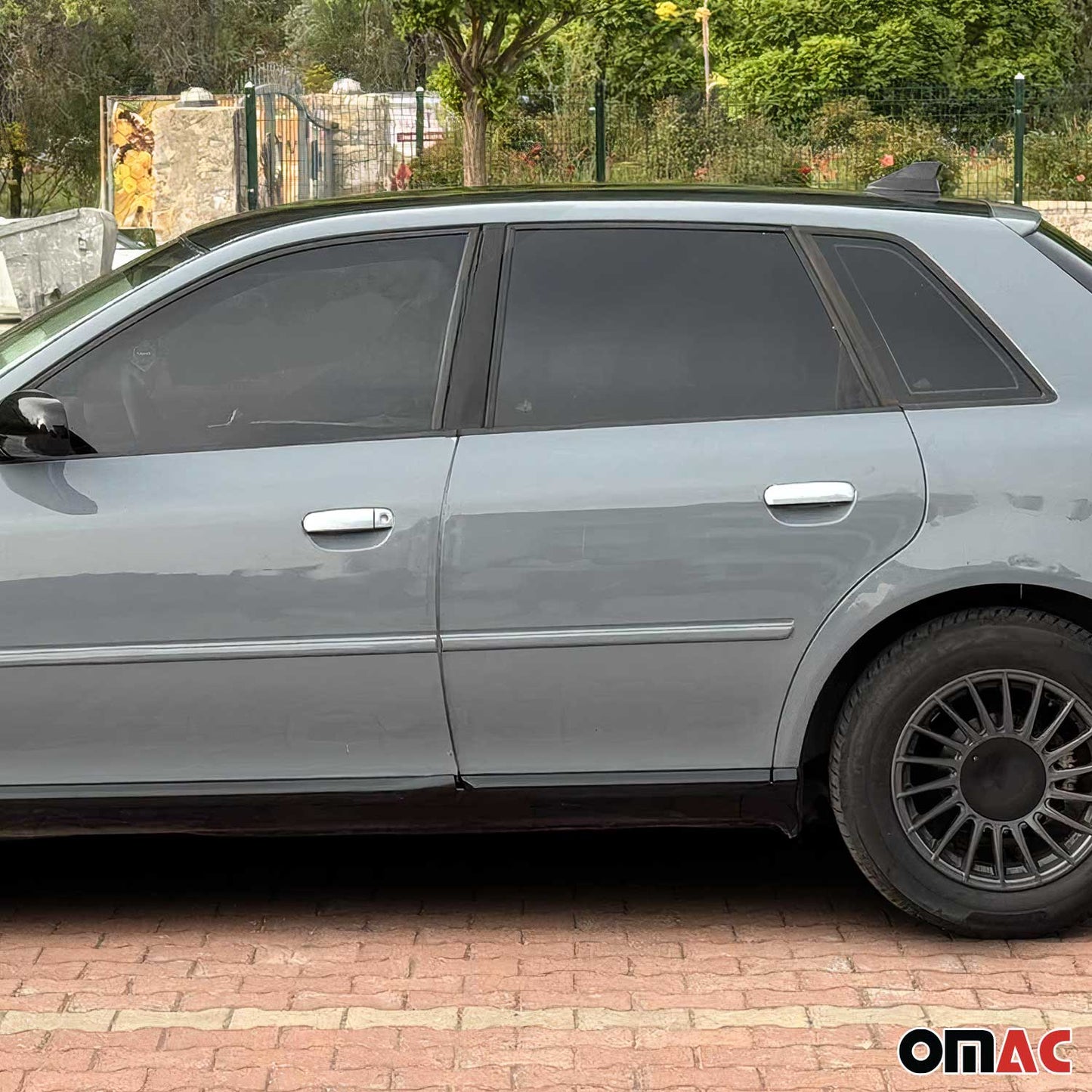 Türgriff Blende Türgriff Abdeckung für Audi A6 1997-2004 Edelstahl Silber 5tlg