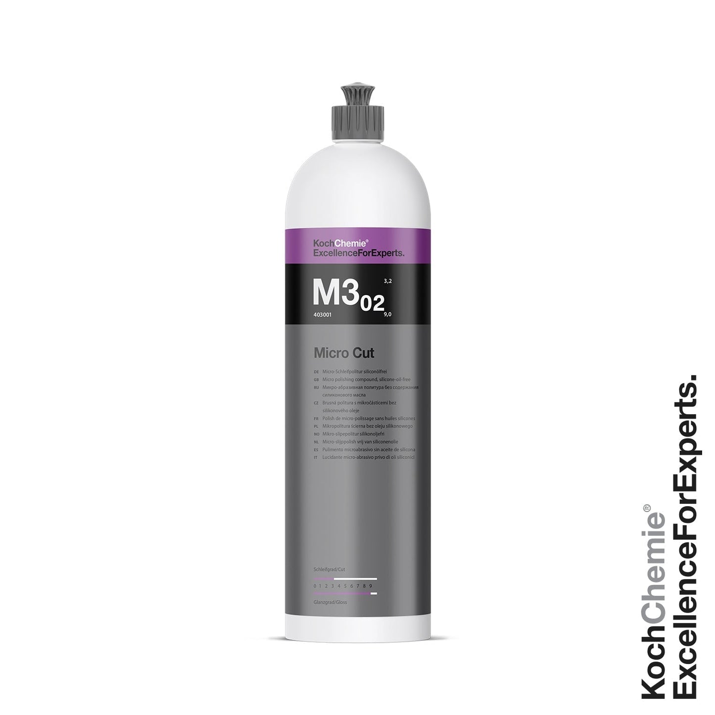 Koch Chemie Micro Cut 1 lt + Micro Cut Pad 126x23mm OMAC DE