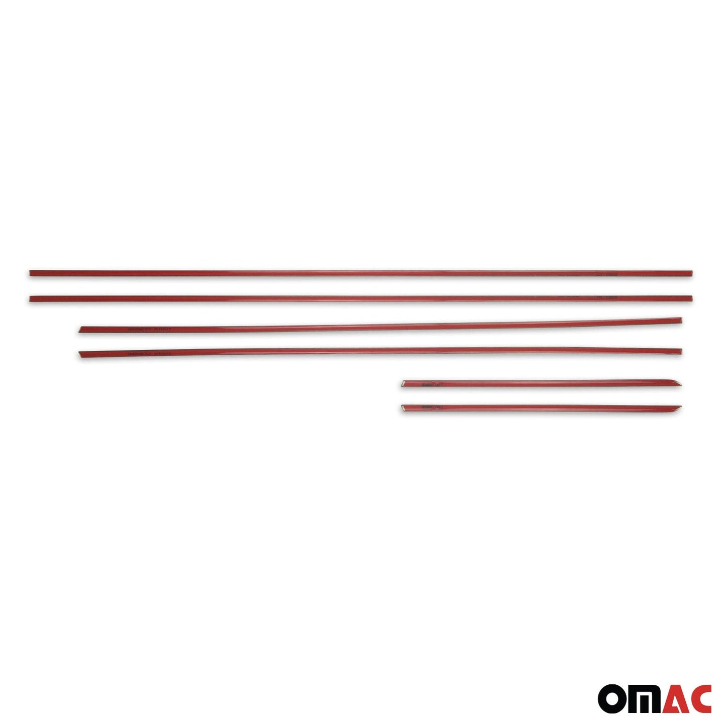 Fensterleisten Zierleisten für Kia Sorento 2010-2012 Edelstahl Chrome 4 tlg OMAC DE