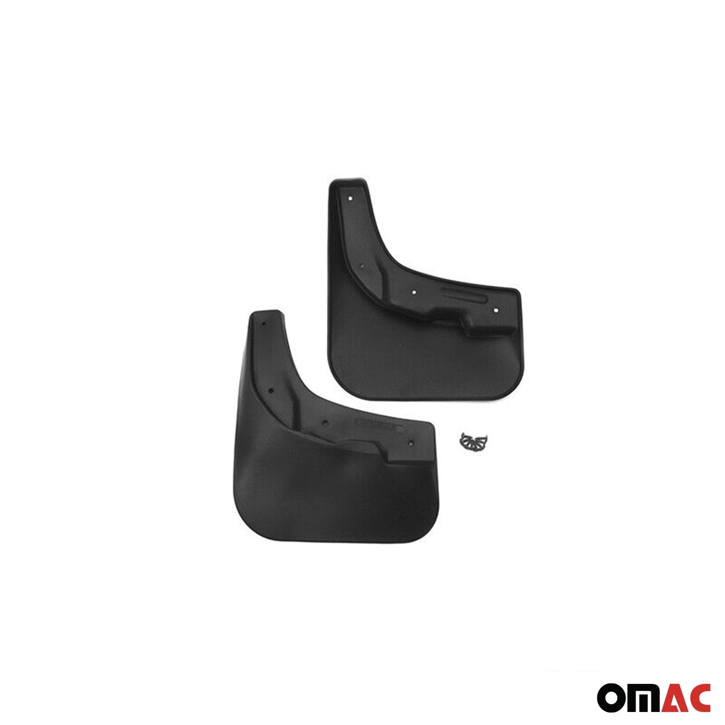 Schmutzfänger Spritzschutz Kotflügel für VW Touareg 2010-2018 ABS Schwarz 4x OMAC DE
