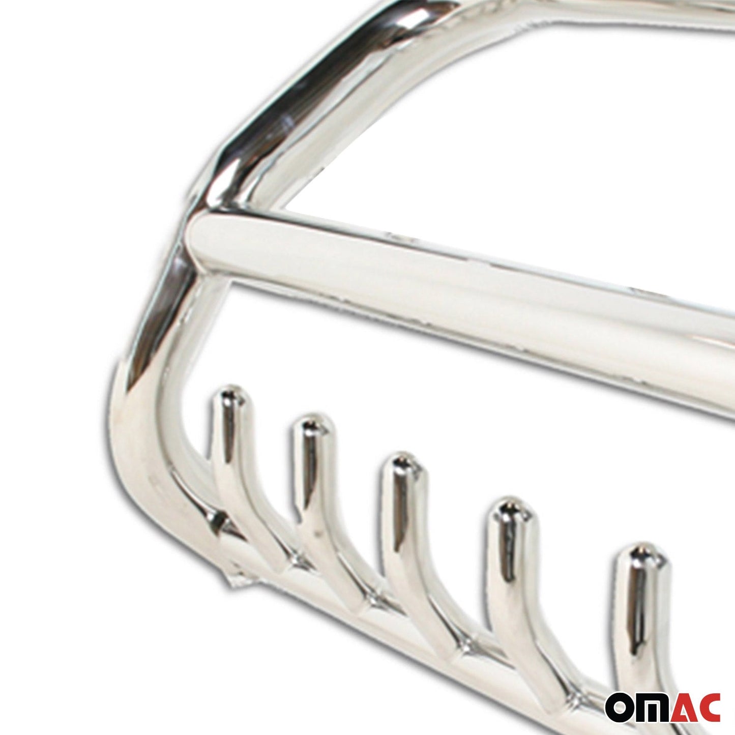 Frontschutzbügel für Isuzu D-Max 2012-2019 ø76 Stahl EG-Typgenehmigung Silber OMAC DE
