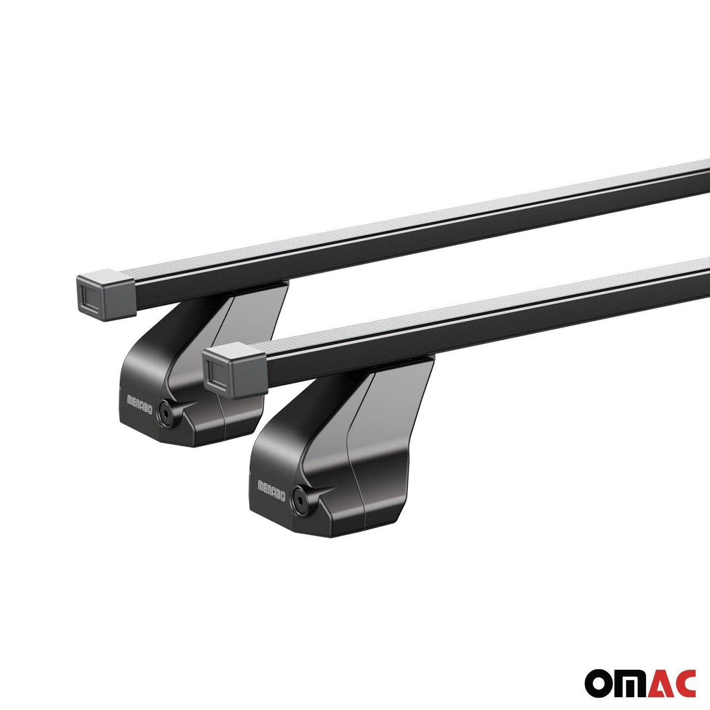Menabo Dachträger Grundträger für Mercedes S Klasse W223 2020-2025 Stahl Schwarz OMAC DE