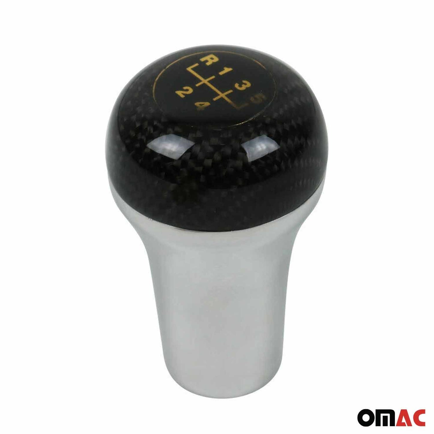 Schaltknauf für BMW E34 E39 E60 E36 E46 E90 E87 Z1 Z3 Z4 X5 Alu Glänzed Manuelle OMAC DE