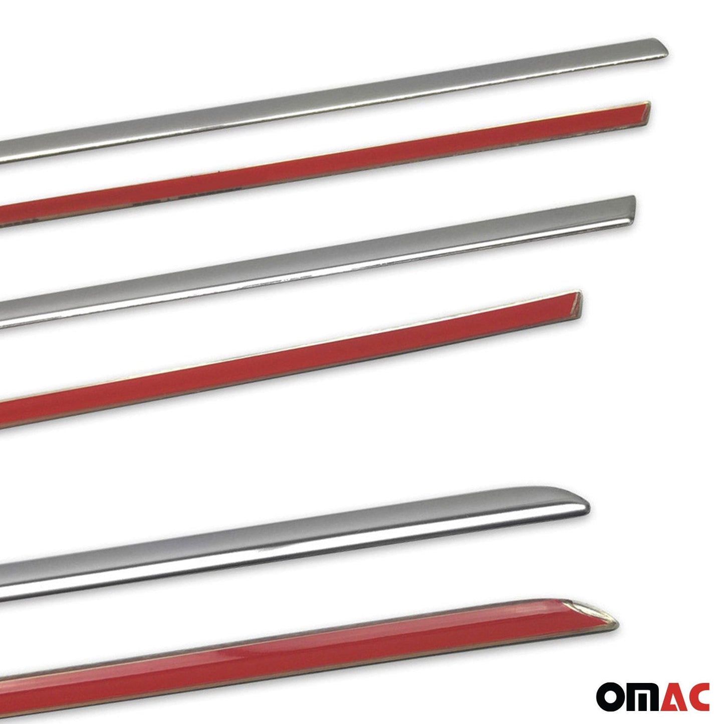 Fensterleisten Zierleisten für Kia Sorento 2010-2012 Edelstahl Chrome 4 tlg OMAC DE