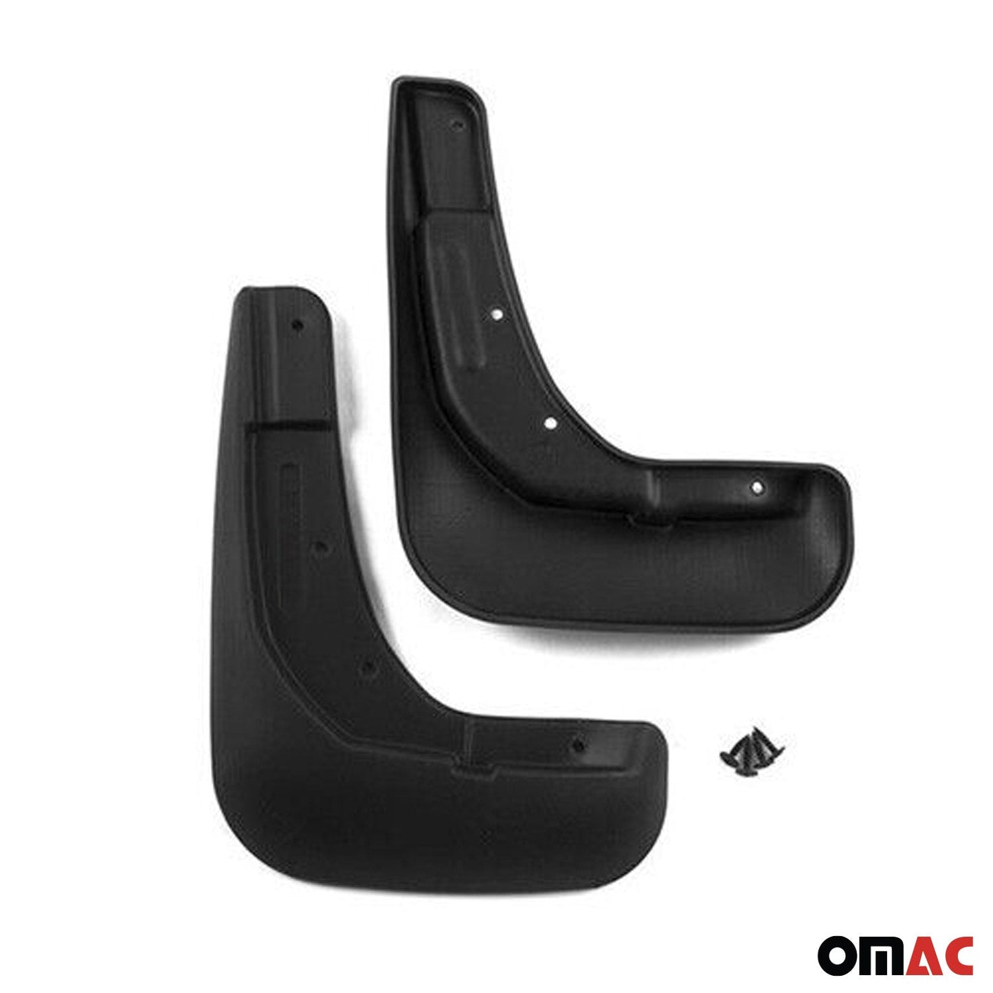 Schmutzfänger Kotflügel für Peugeot 2008 2013-2019 Hinten Kunststoff Schwarz 2x OMAC DE