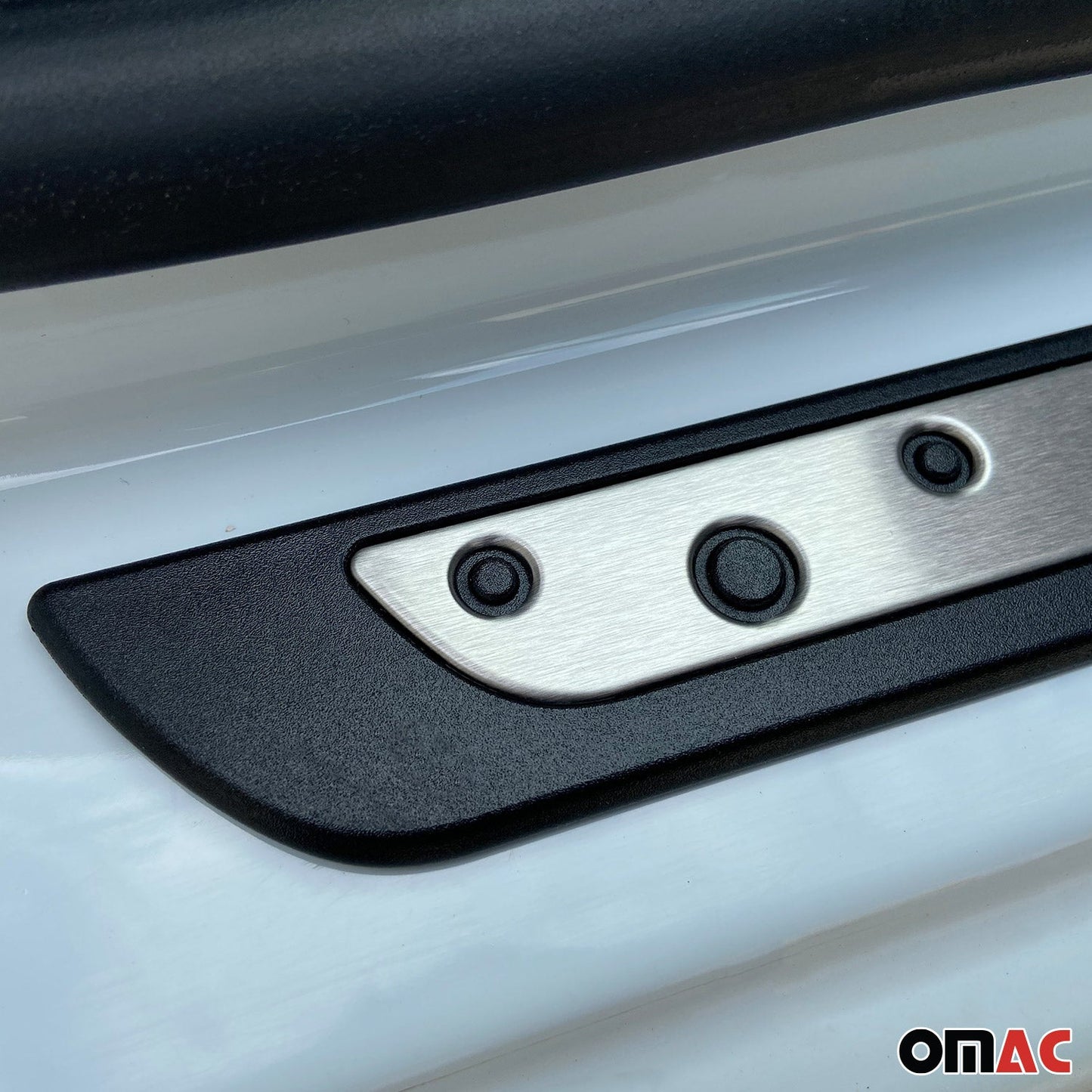 Einstiegsleisten Türschweller für Audi Chrom Edelstahl 4x OMAC DE