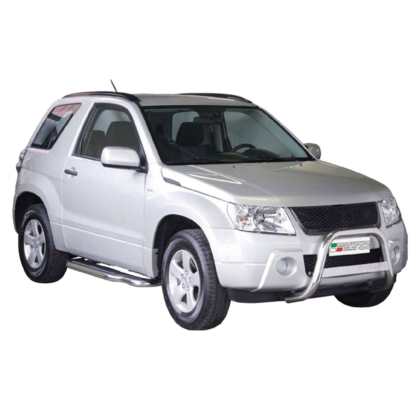 Frontbügel Frontschutzbügel für Suzuki Grand Vitara 2005-2008 Grau ø63 mm OMAC DE
