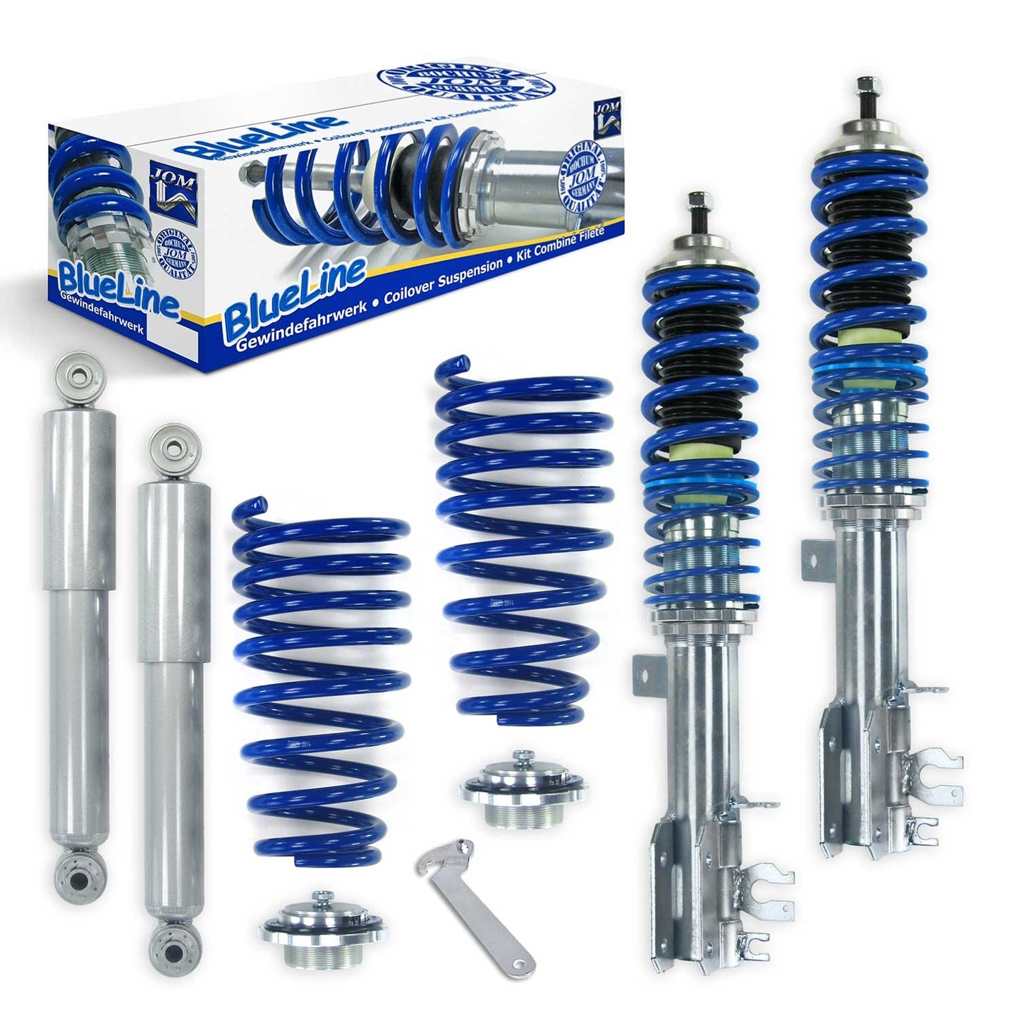 JOM Gewindefahrwerk für Fiat 500 (Typ 312) 1.2 8V/1.3/1.4 16V/Abarth 2007- OMAC DE