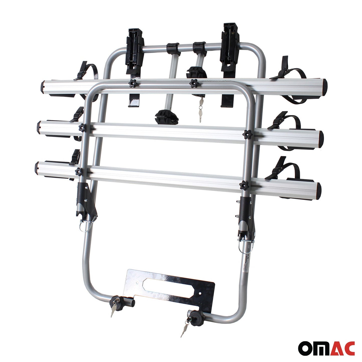 Menabo Fahrradträger für VW Transporter Multivan Caravelle T5 2003-2015 Alu OMAC DE