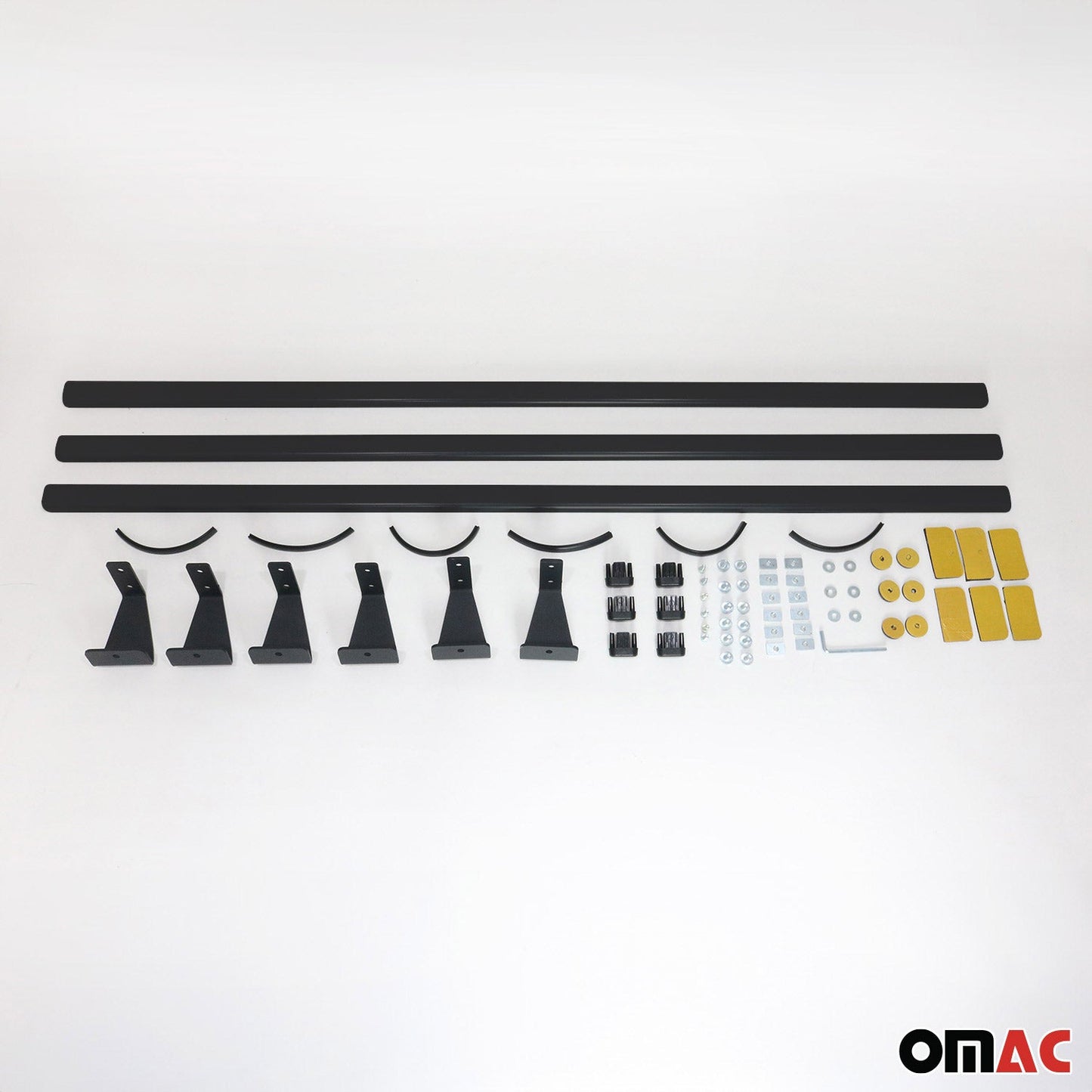 Dachträger Grundtäger für Nissan NV200 2009-2021 75kg Stahl Schwarz 3 tlg OMAC DE