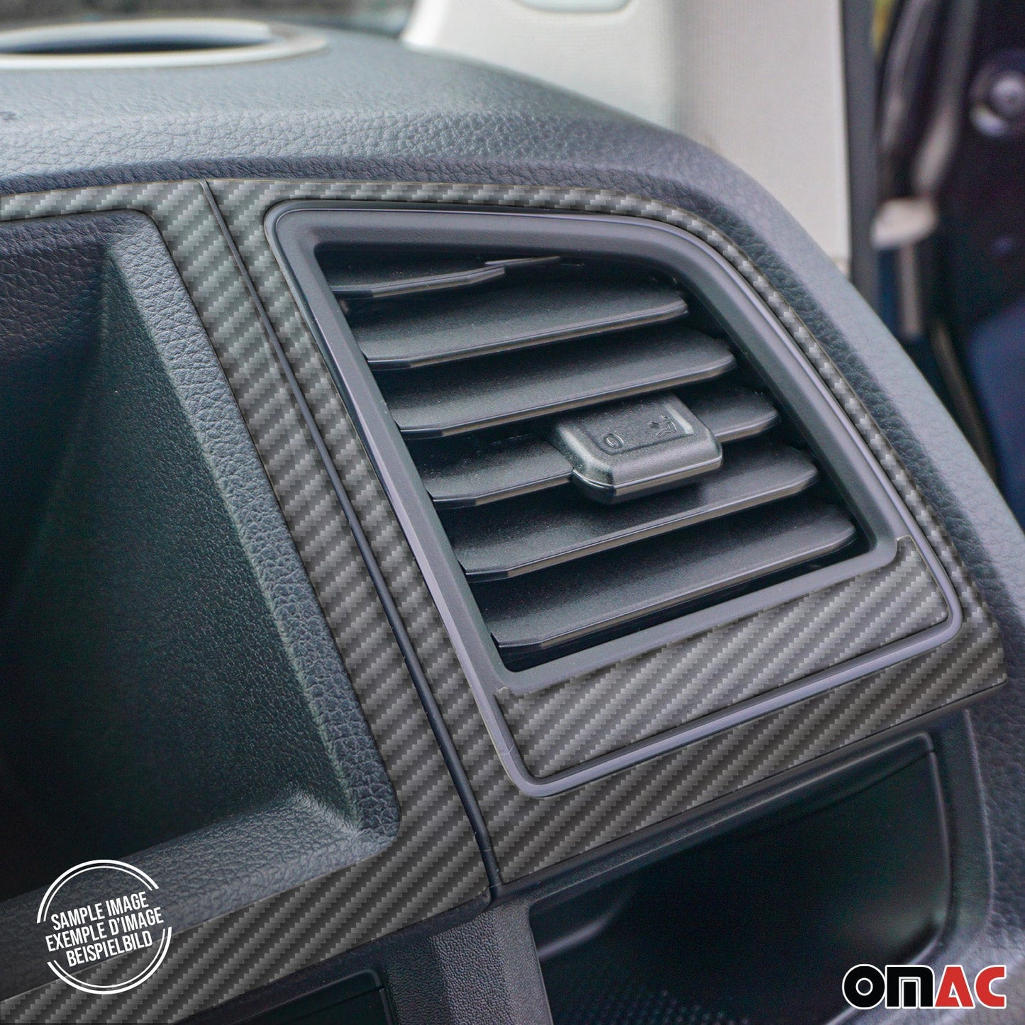 Innenraum Dekor Cockpit für Mercedes Sprinter 2000-2006 Carbon Optik 24tlg OMAC DE