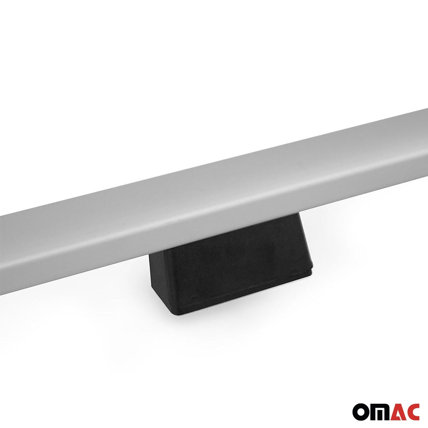 Dachreling Relingträger für VW Amarok 2022-2024 Double Cab Alu Silber 2 tlg OMAC DE