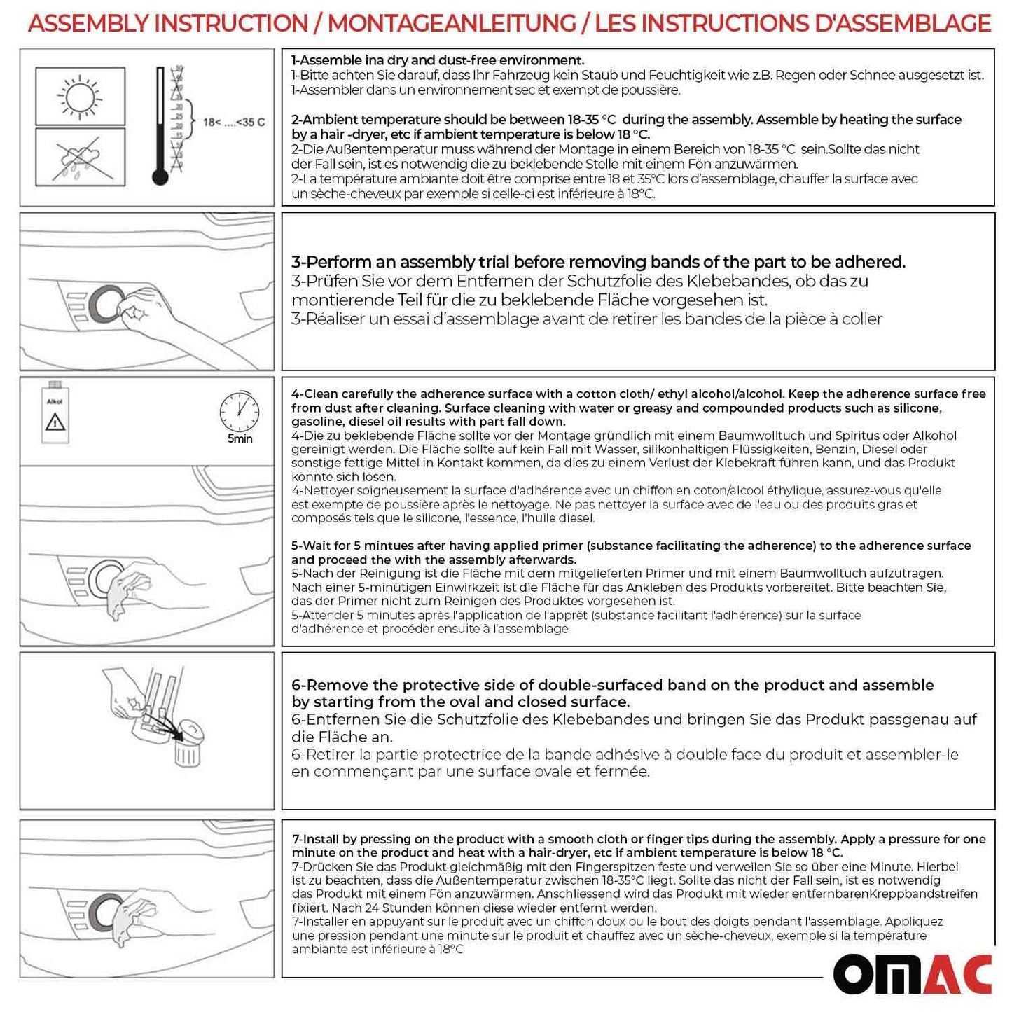 Nebelscheinwerfer Rahmen Umrandung für Mazda CX-5 2015-2017 ABS Chrom OMAC DE
