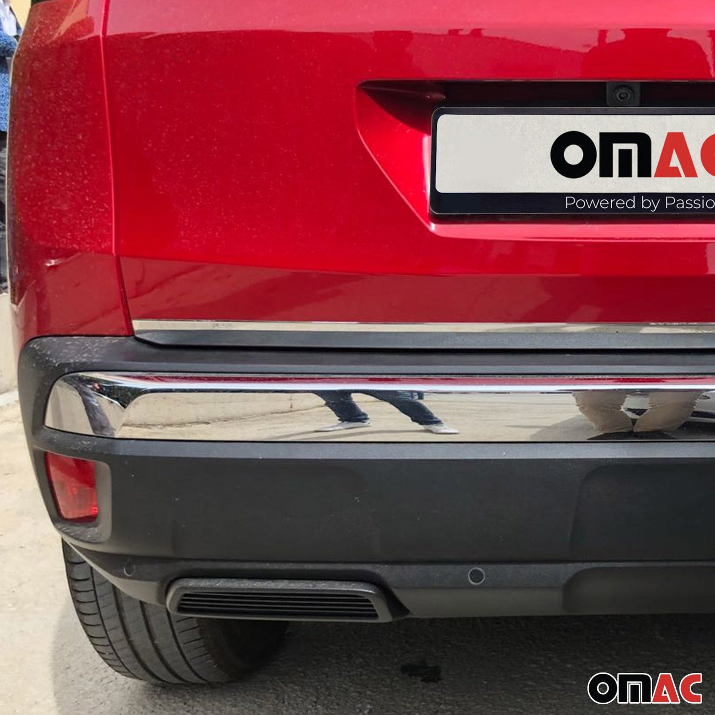Ladekantenschutz Kofferraum&Auspuffrahmen Leiste für Peugeot 3008 2016-2024 Satz OMAC DE