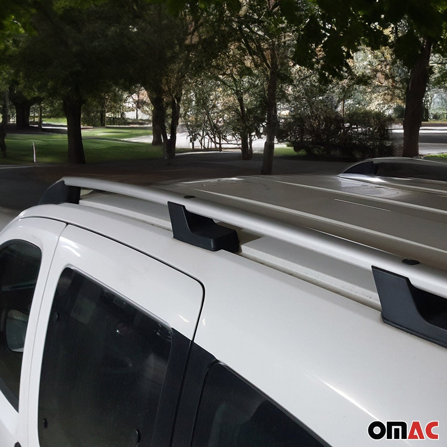 Dachreling Relingträger Aluminium für Ford Ranger PK 2022-2025 Alu Silber OMAC DE