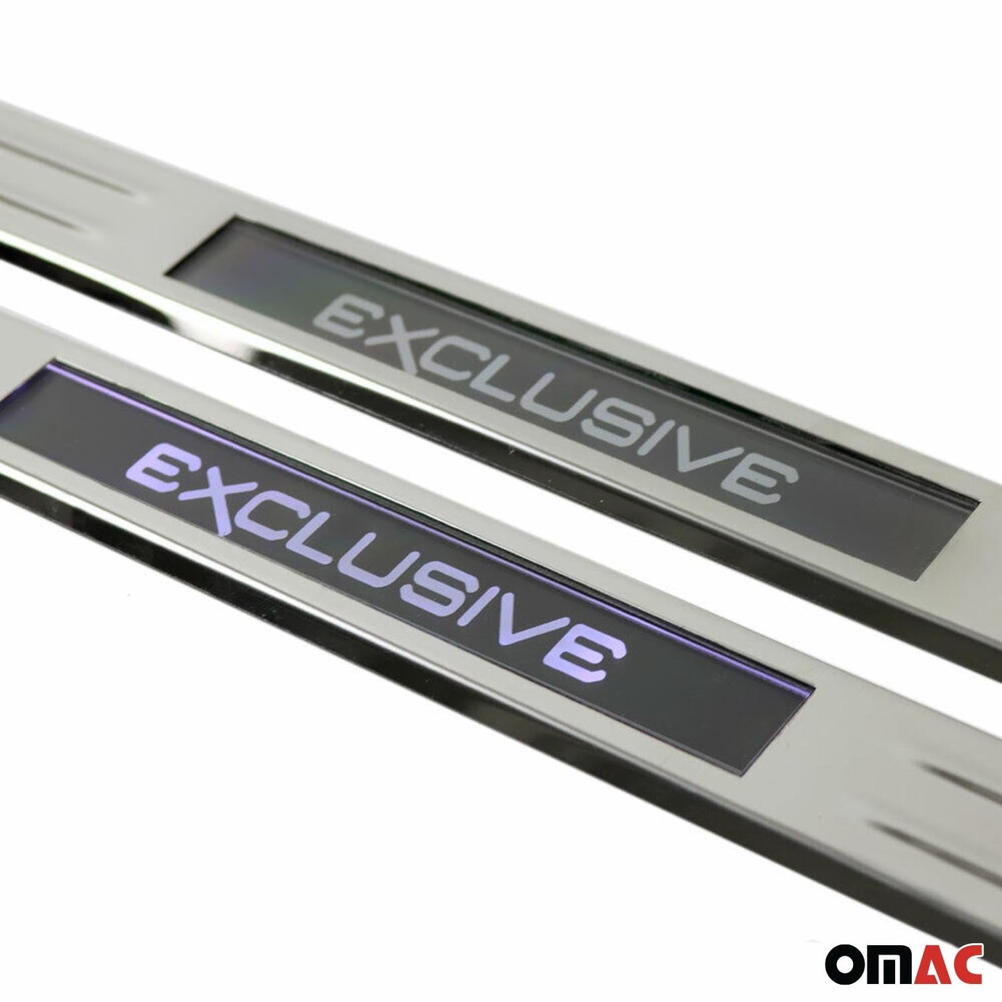 Einstiegsleisten Türschweller Exclusive für Fiat Bravo 2008-2015 Edelstahl 2x OMAC DE