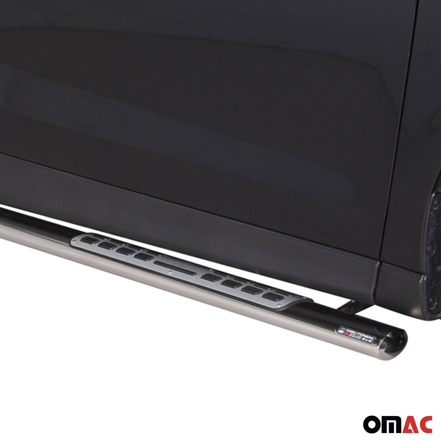 Edelstahl Seitenschweller Schwellerrohre für Subaru Forester 2013-2015 Silber OMAC DE