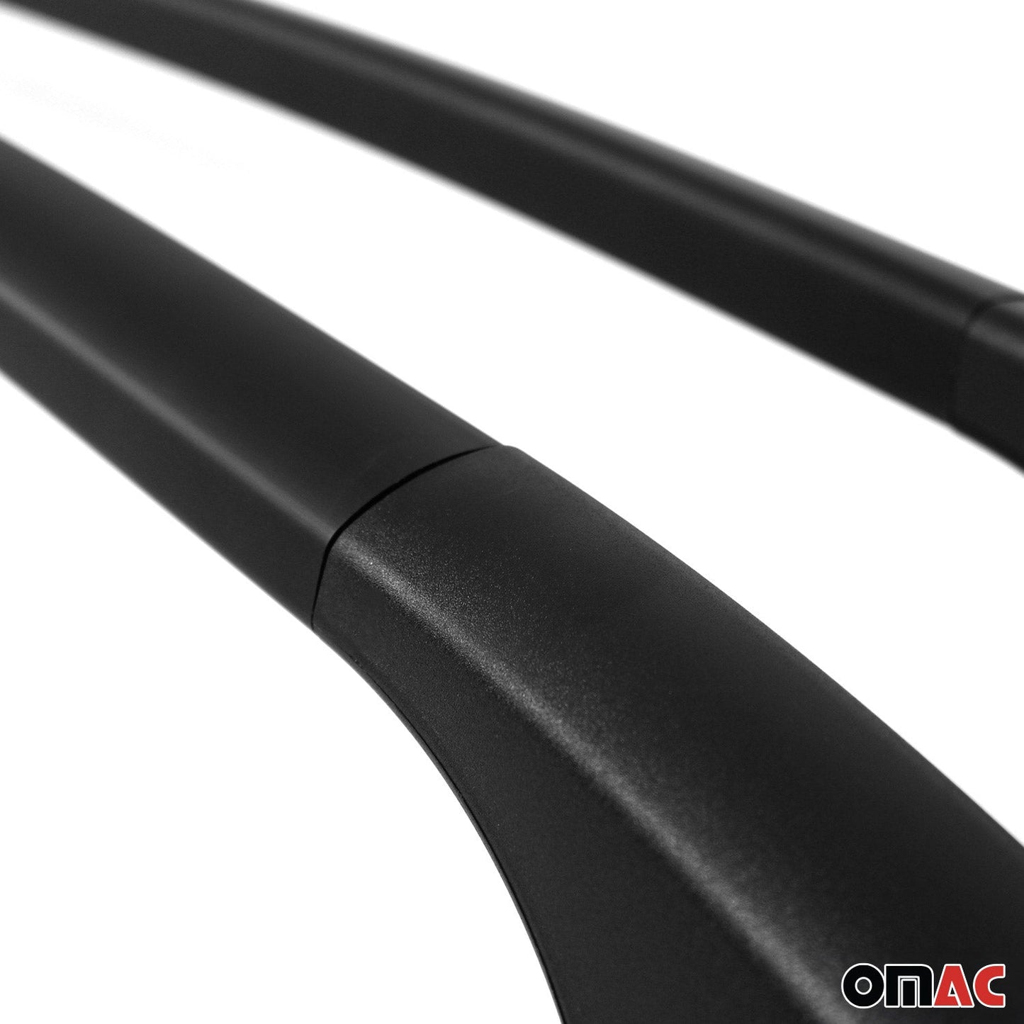 Aluminium Dachreling Relingträger für Nissan Qashqai J10 2007-2014 Schwarz OMAC DE